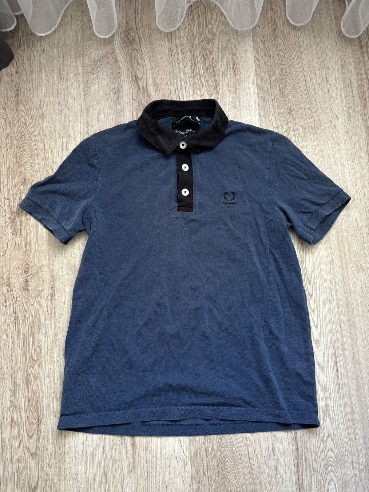 Fred Perry × Raf Simons Fred Perry x Raf Simons polo faded Size US XXS / EU 40 - 1 Thumbnail