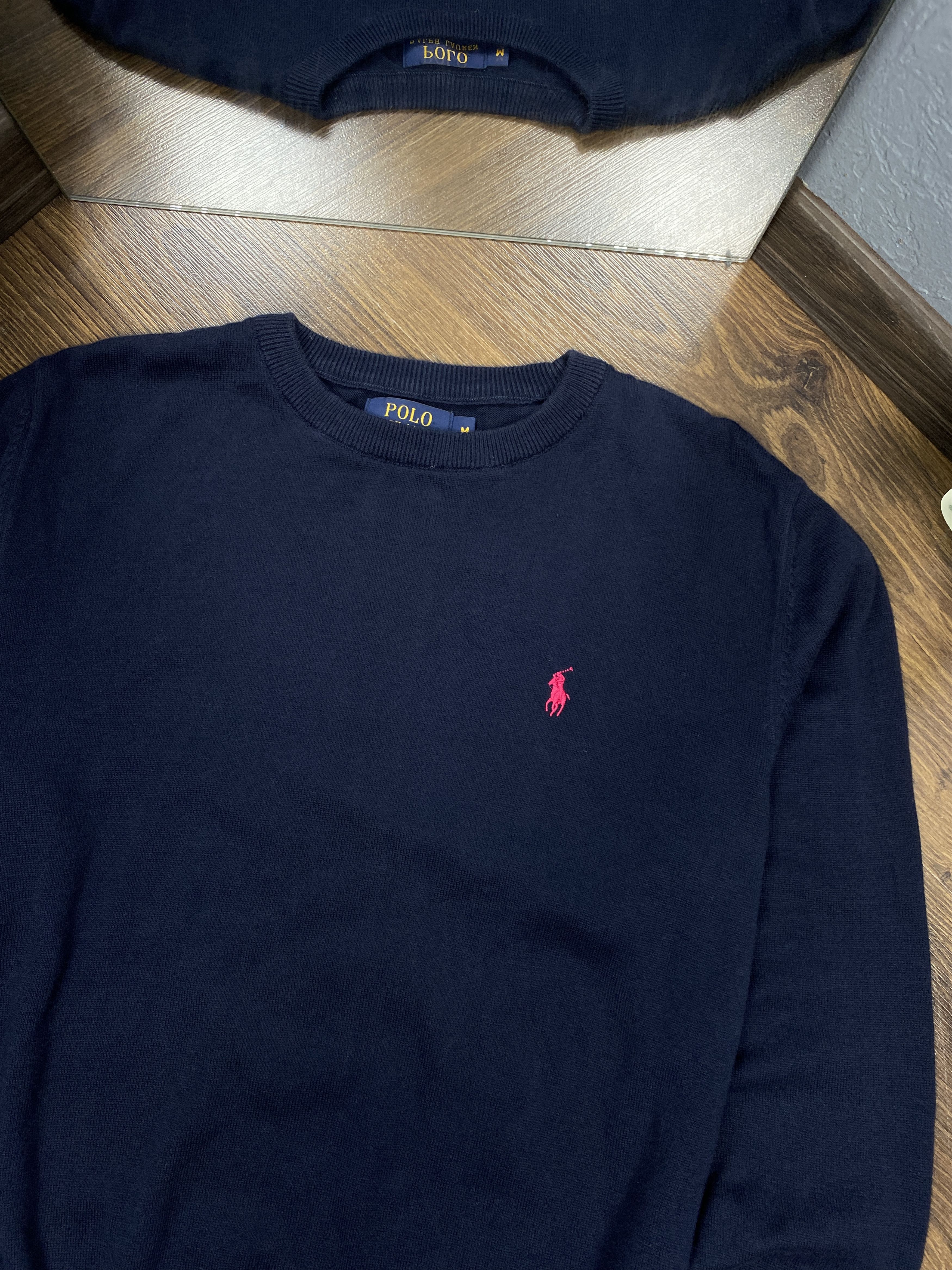 Polo Ralph Lauren Polo Ralph Lauren Mens Crew Neck Sweater Size US M / EU 48-50 / 2 - 2 Thumbnail