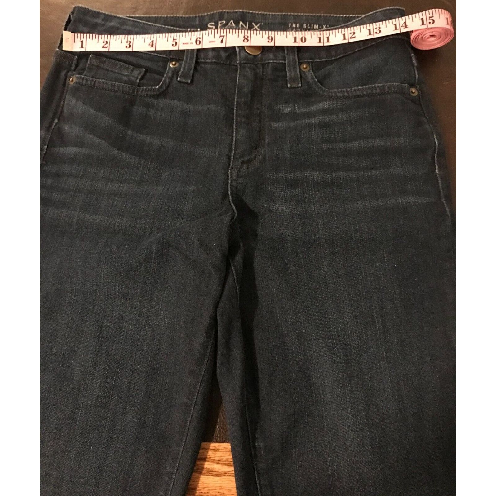 Spanx Spanx The Slim-X Casual Capri Cropped Ankle Denim Jeans Size 25" / US 0 / IT 36 - 10 Thumbnail