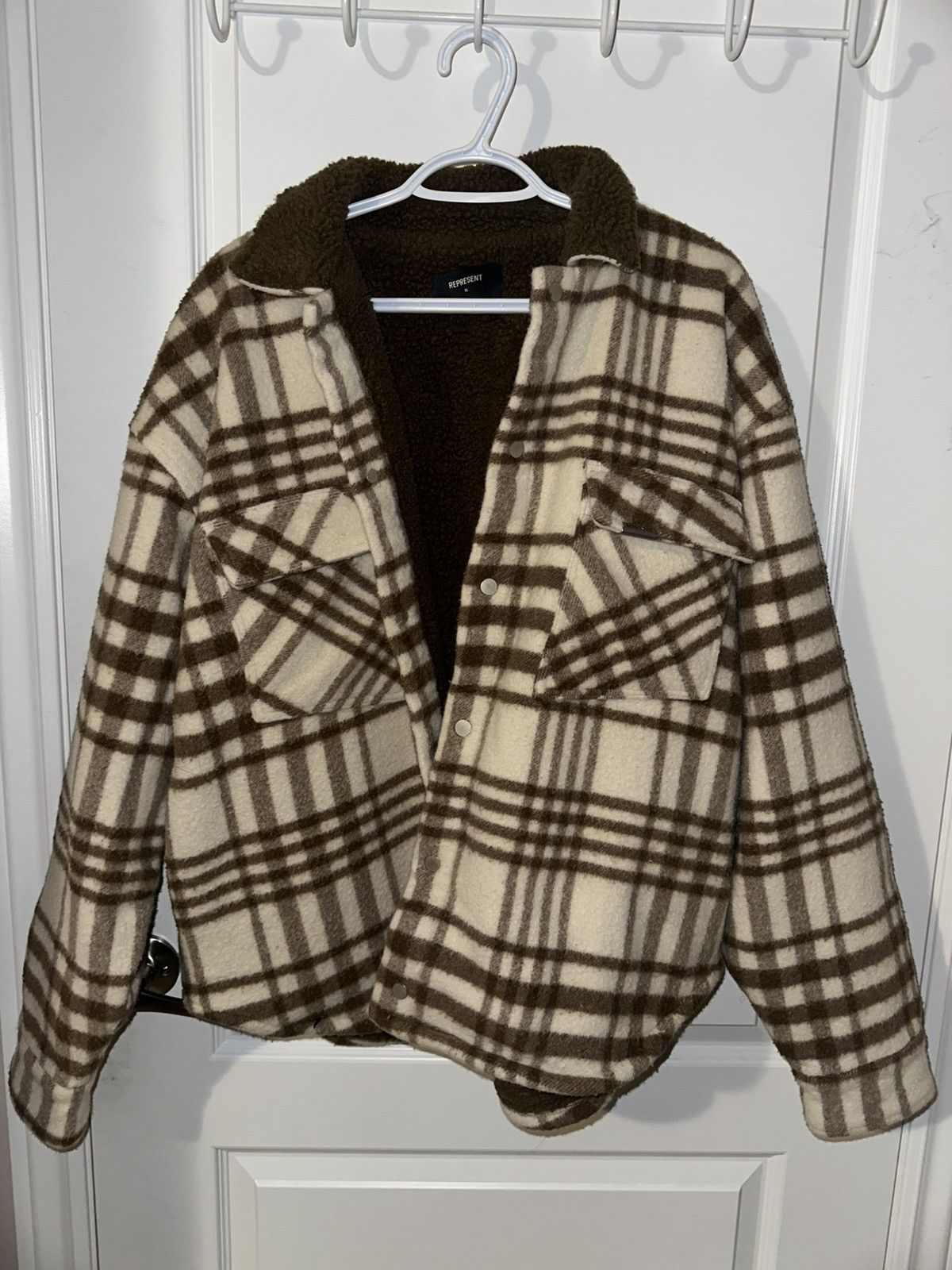 Represent Clo. Represent Sherpa Jacket - XL Size US XL / EU 56 / 4 - 1 Thumbnail