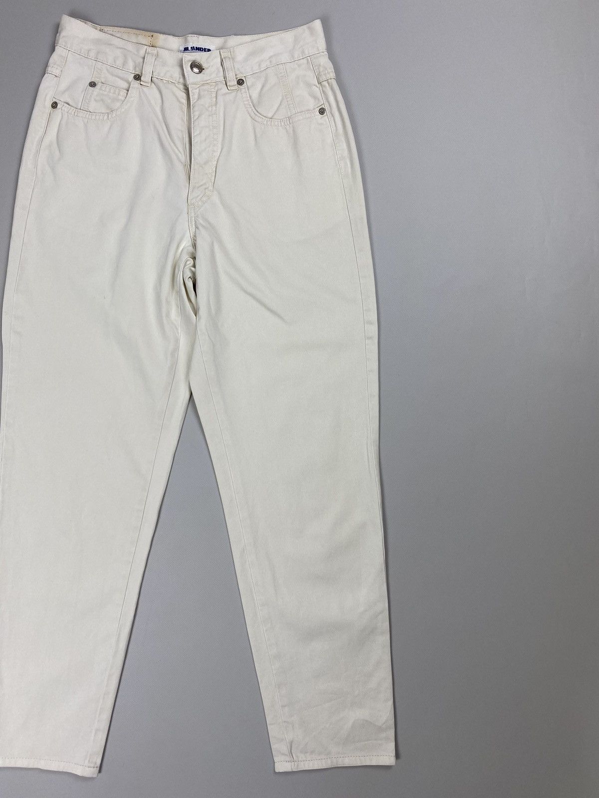 Jil Sander Jil Sander vintage ladies high rise jeans pants size 38 Size 26" / US 2 / IT 38 - 3 Thumbnail
