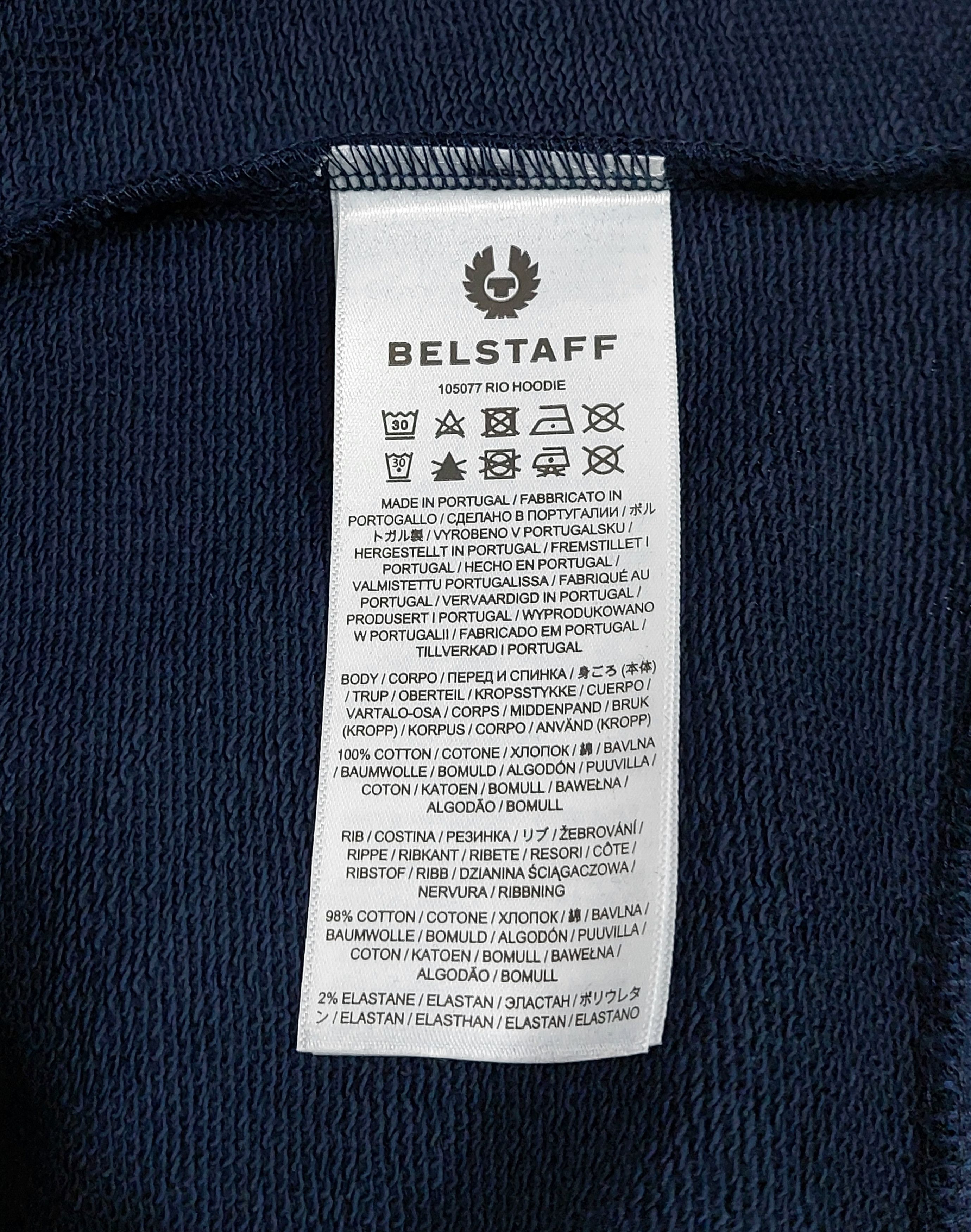 Belstaff rio hoodie - navy blue XL Size XL / US 12-14 / IT 48-50 - 4 Thumbnail