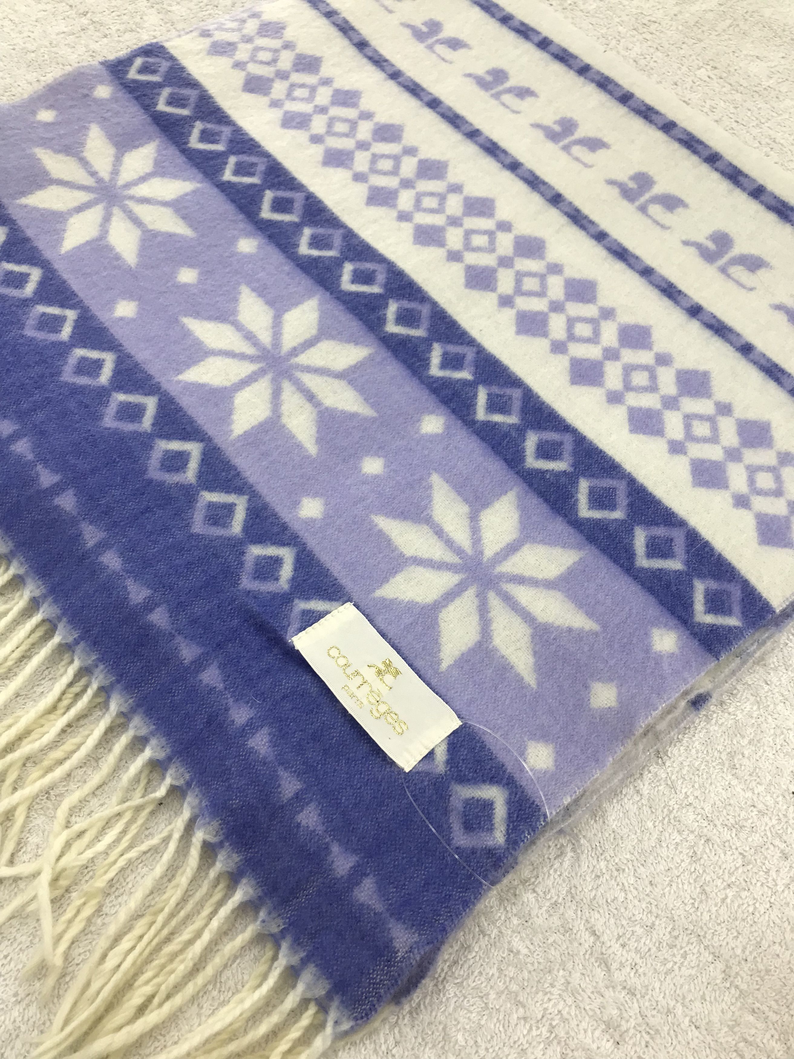 Courreges Courreges Scarf / Muffler / Neckwear - WW1134 Size ONE SIZE - 3 Thumbnail