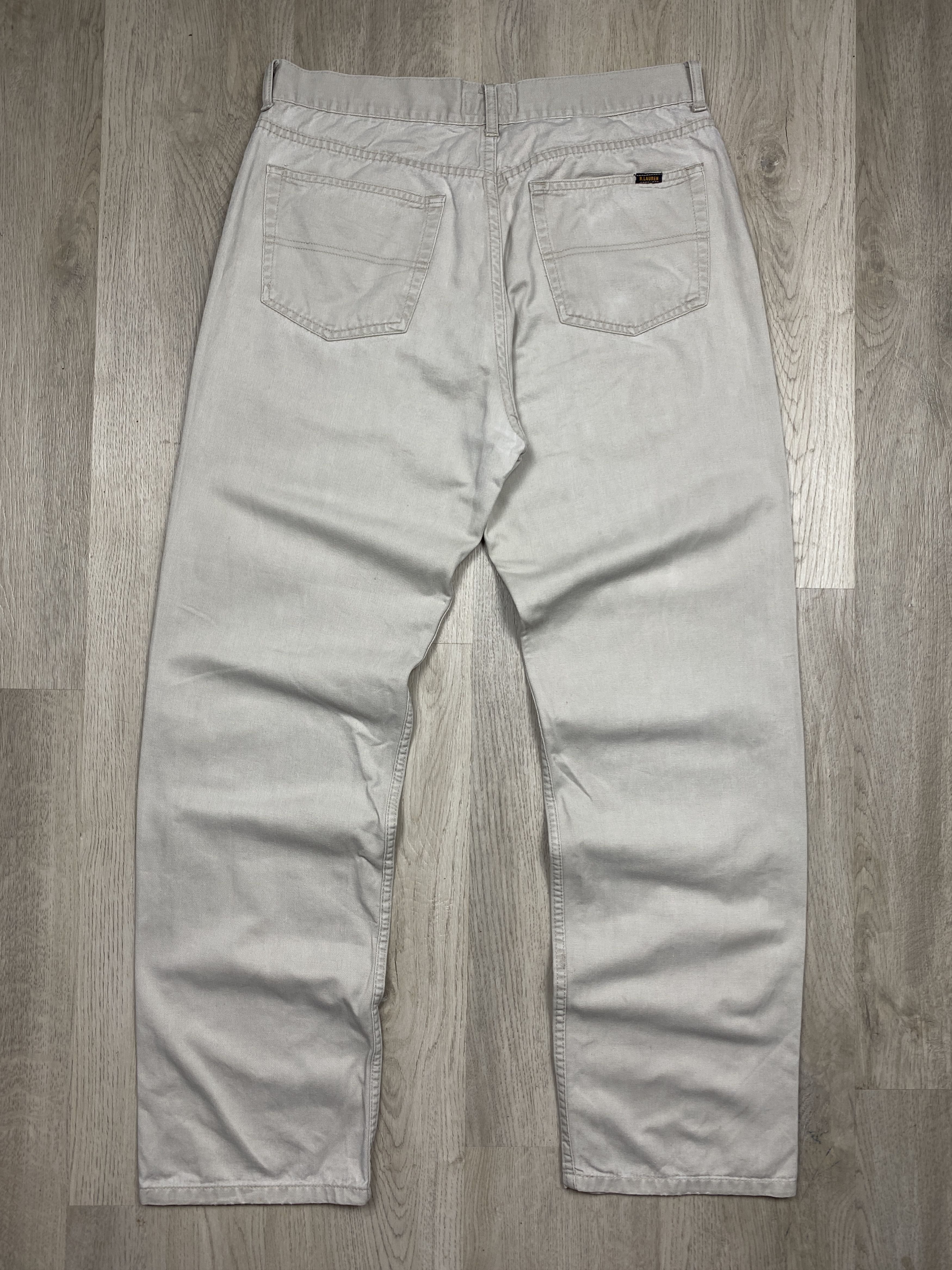 Lauren Ralph Lauren × Polo Ralph Lauren × Vintage Polo Ralph Lauren Jeans Co. Vintage Mens Chino Pants Size US 34 / EU 50 - 5 Thumbnail