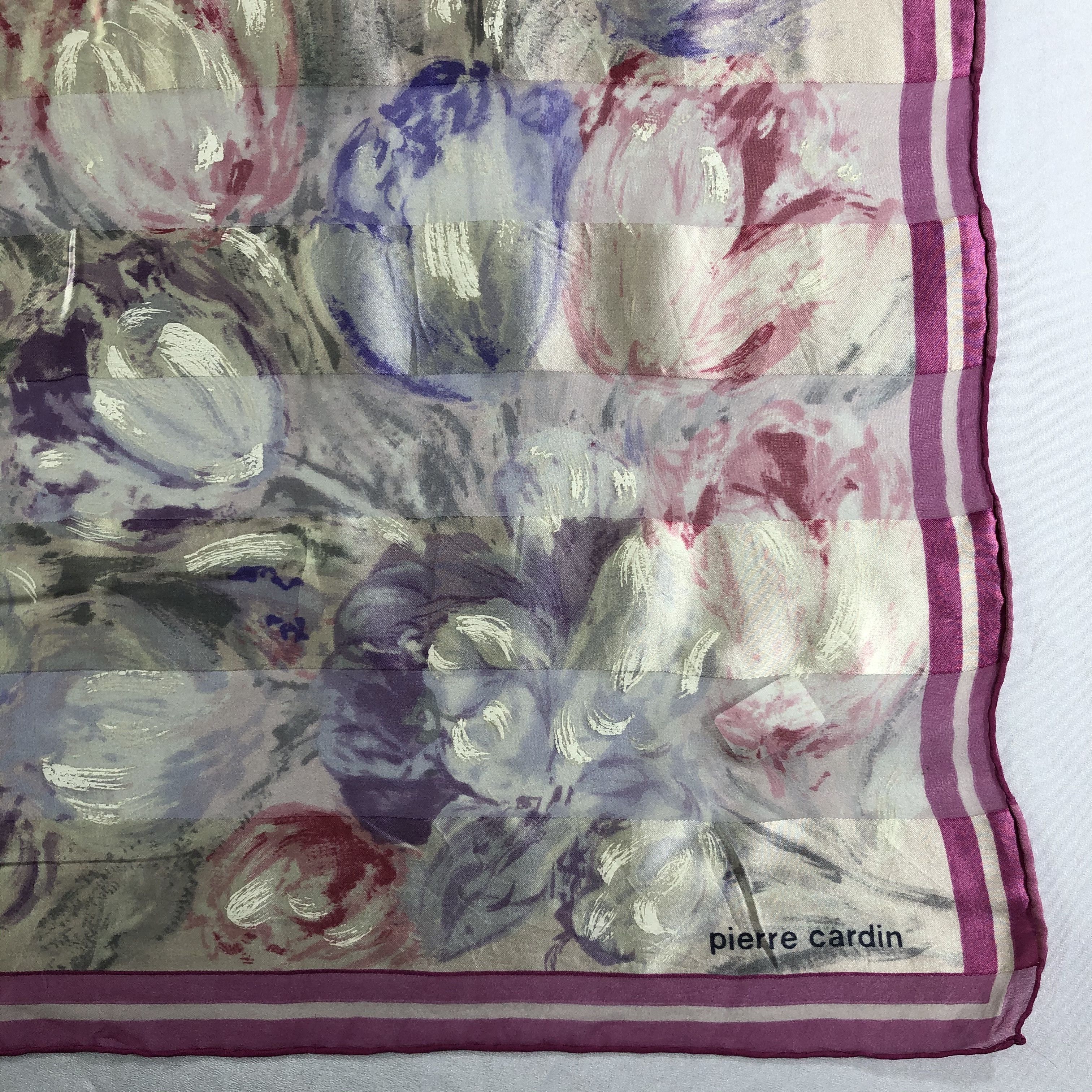 Pierre Cardin × Vintage Vintage Pierre Cardin Silk Scarf Size ONE SIZE - 3 Thumbnail