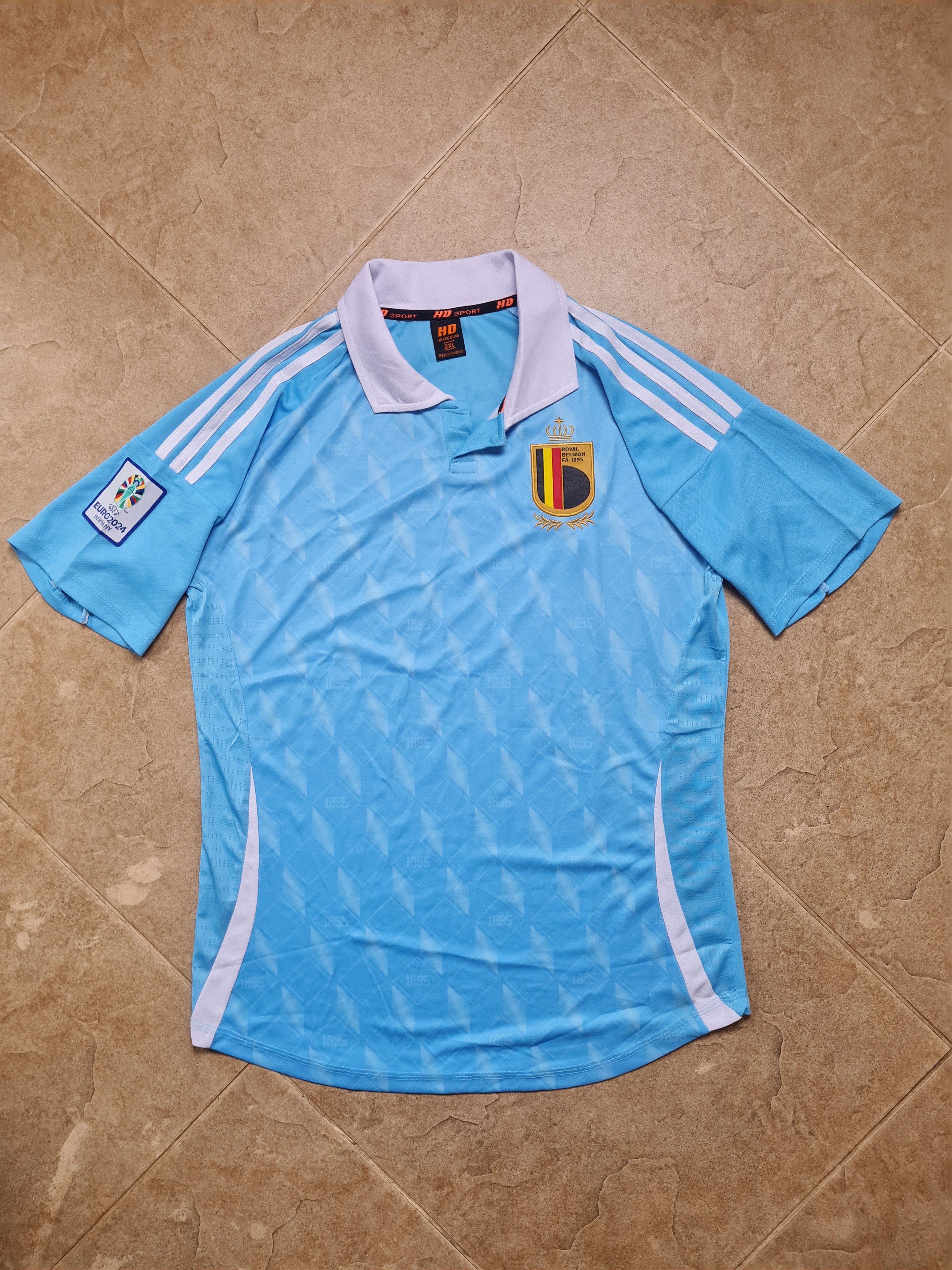 Other Belgium National Team Fan Jersey 1895 Pattern HD SPORT Size US M / EU 48-50 / 2 - 8 Thumbnail