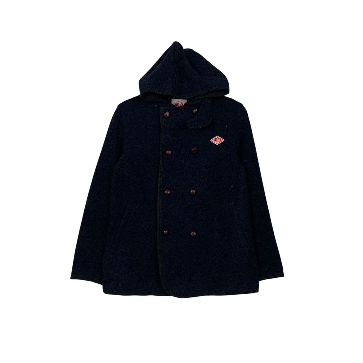 Danton Vintage DANTON Double Breasted Wool Coat Jacket #2080-C91 Size US M / EU 48-50 / 2 - 1 Thumbnail