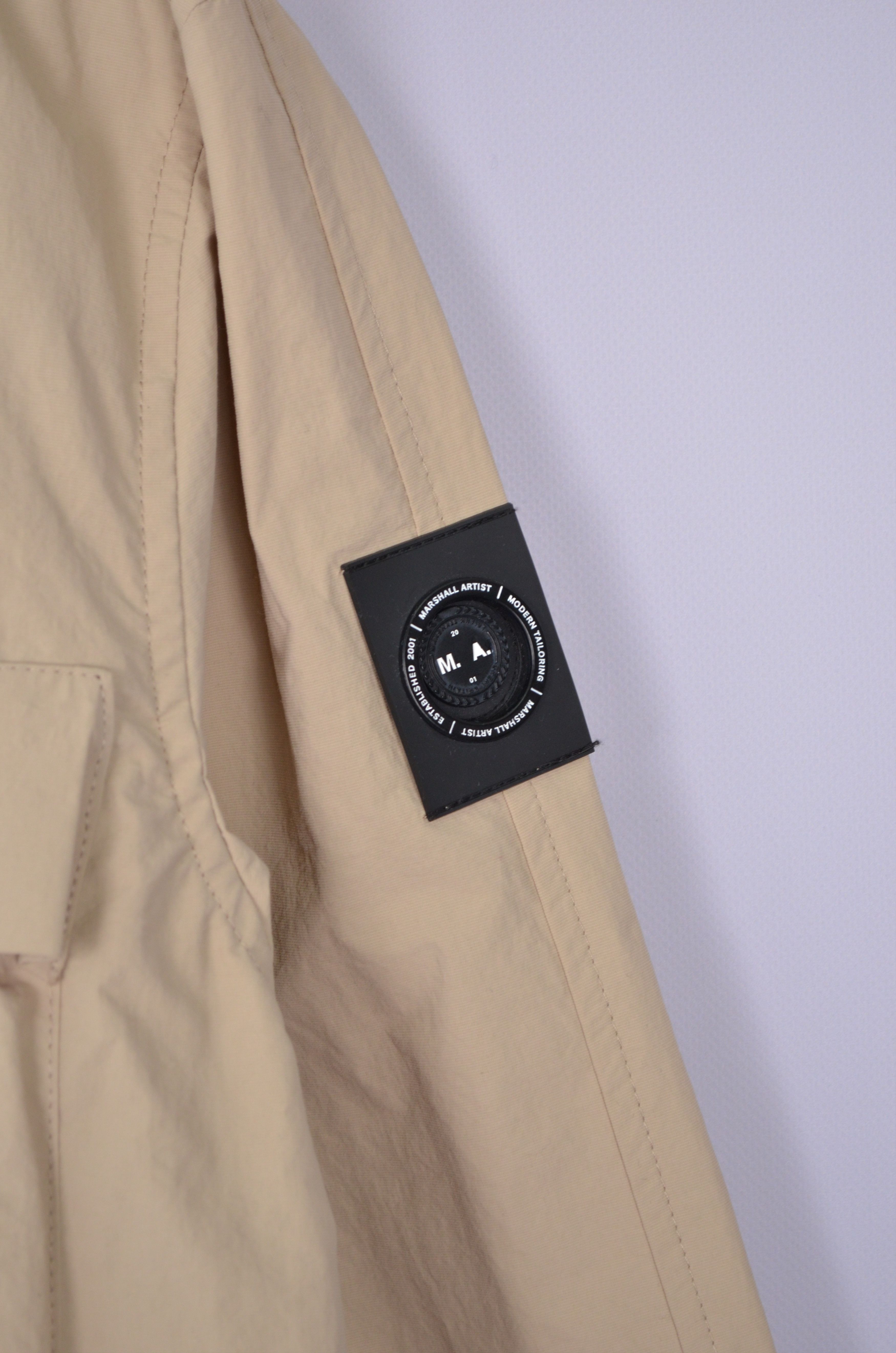 Marshall Artist Mens Marshall Artist Beige Full Zip Jacket Size L Size US L / EU 52-54 / 3 - 5 Thumbnail