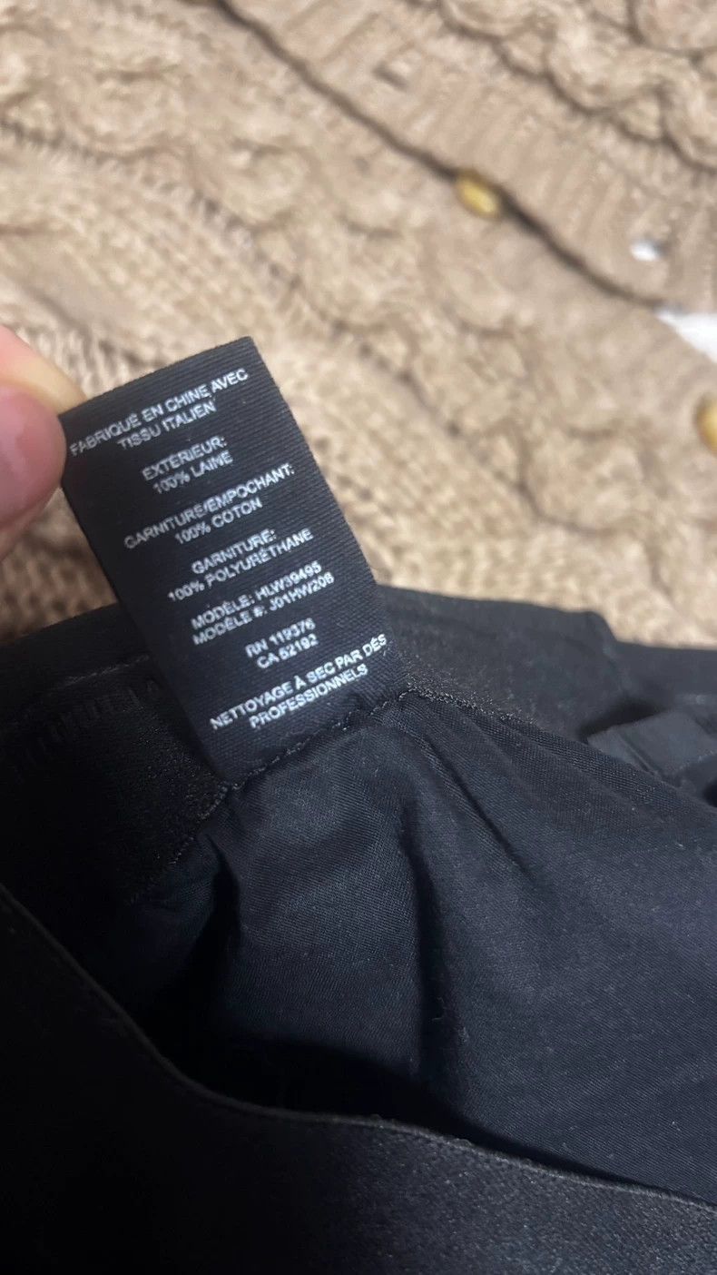 Helmut Lang HELMUT LANG size2 Black casual trousers Size 26" / US 2 / IT 38 - 3 Thumbnail