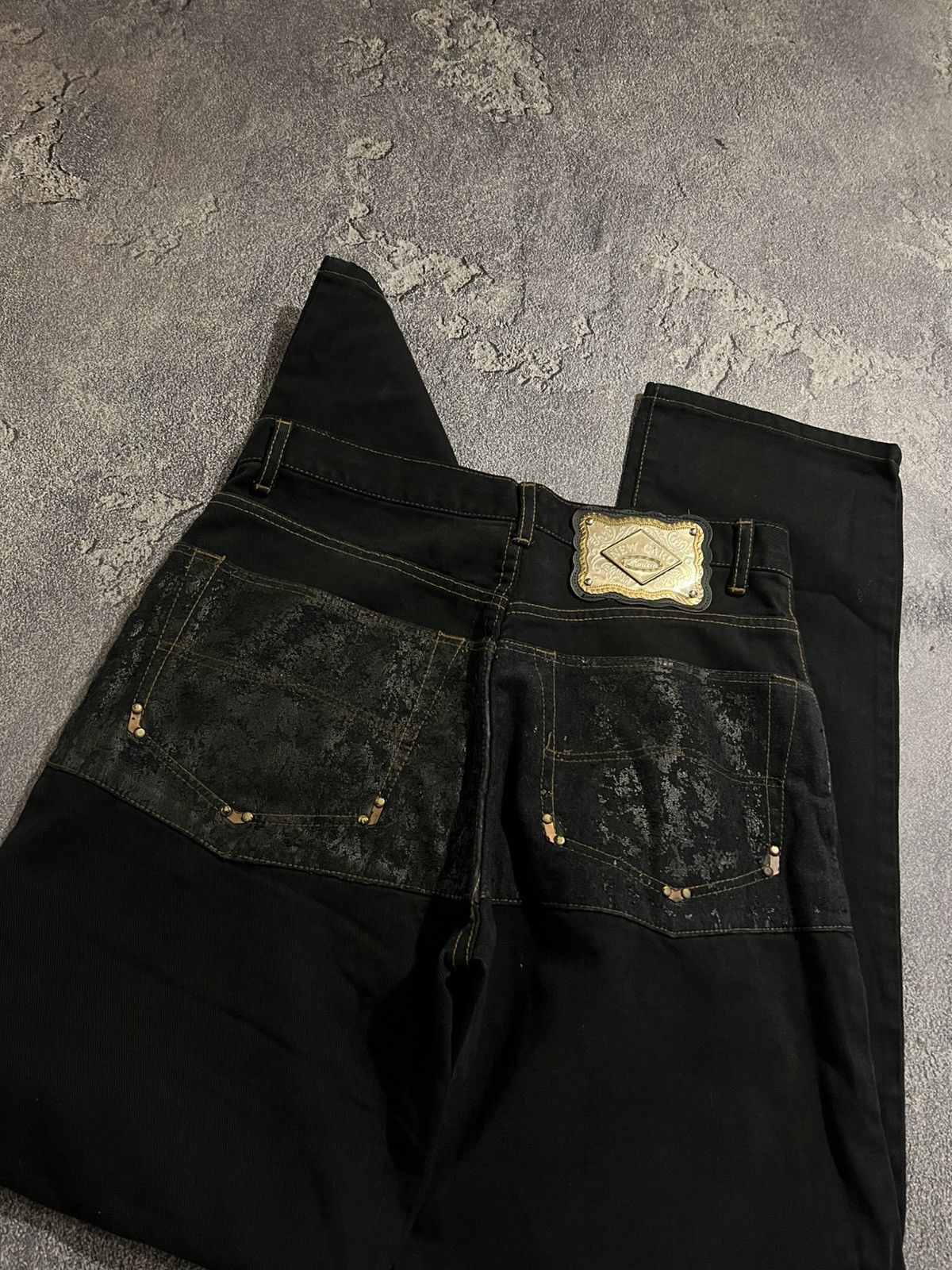 Japanese Brand Hysteric Glamour Style / Sexy Destroyed Baggy Y2K / Vintage Size US 32 / EU 48 - 5 Thumbnail