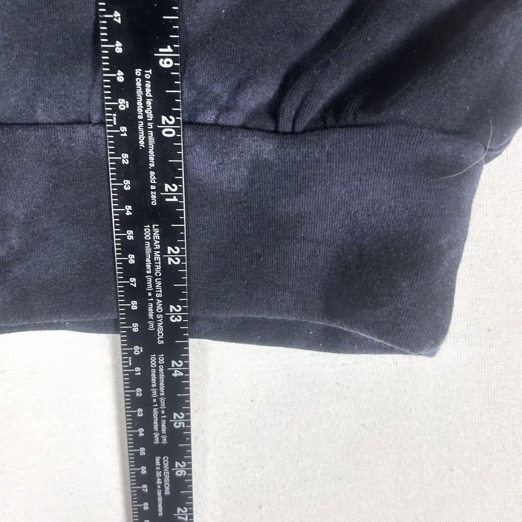 Old Navy Old Navy Cropped Sweatshirt Womens XL Blue Crew Neck L/S Casual Pullover Cottons Polyester Easy Care Brushed Interior Vintage No Size XL / US 12-14 / IT 48-50 - 7 Thumbnail