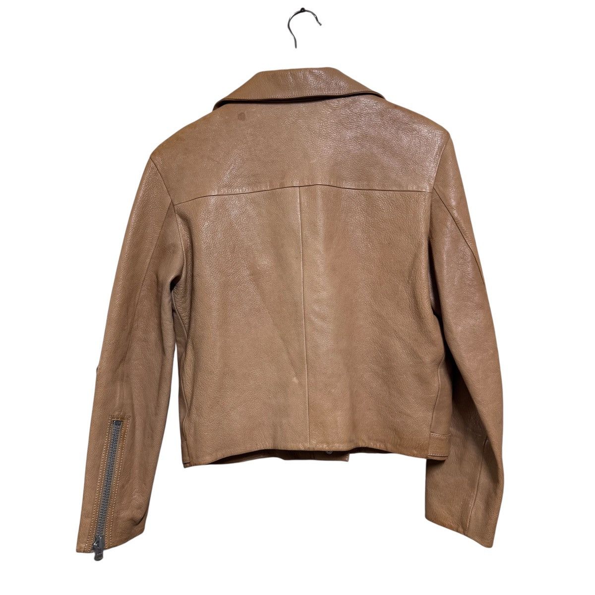 Acne Studios Acne Studios Leather Biker Jacket Goatskin Size XS / US 0-2 / IT 36-38 - 8 Thumbnail