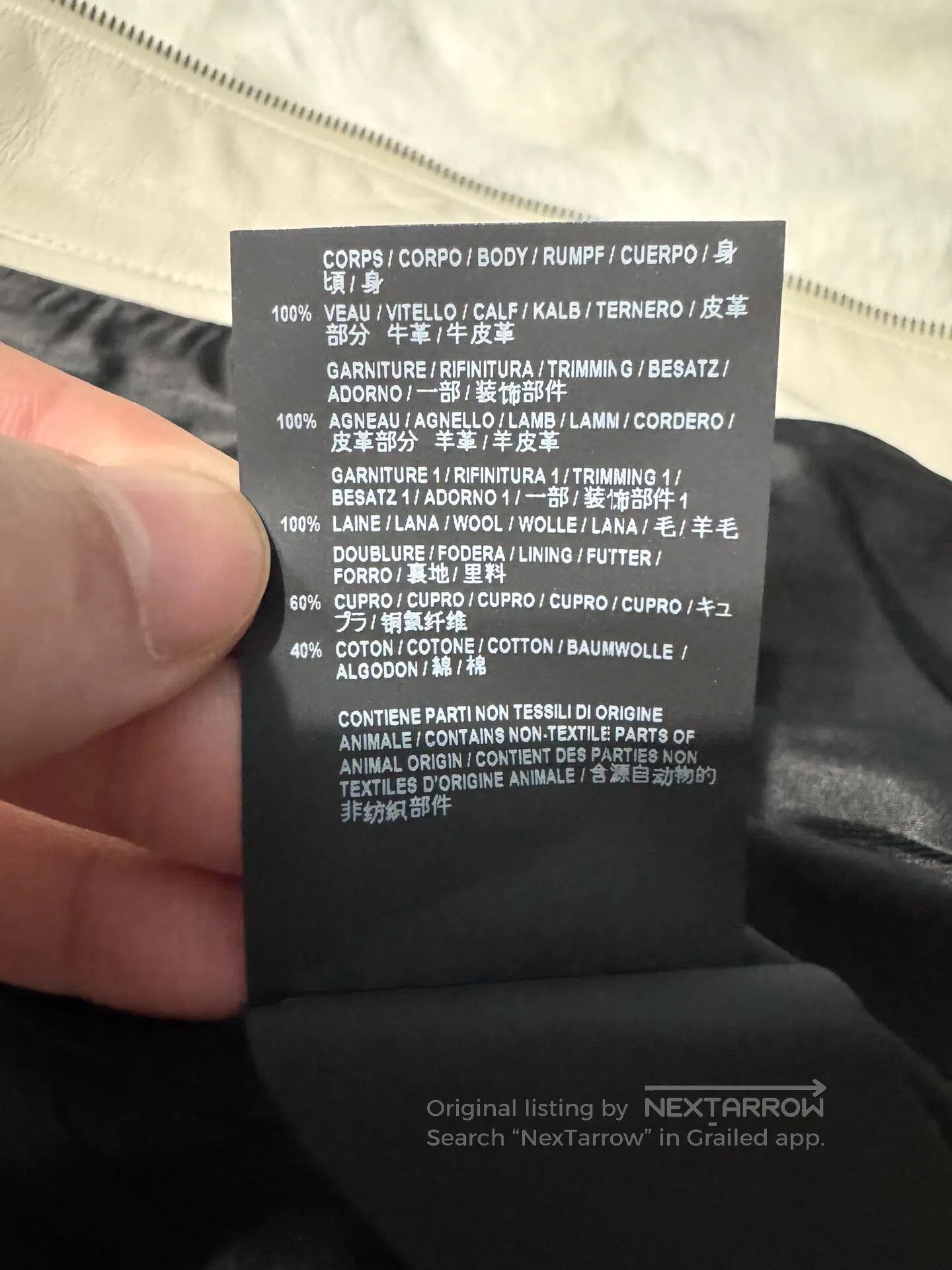 Saint Laurent Paris Saint Laurent Paris Distressed leather jacket| Size US M / EU 48-50 / 2 - 7 Thumbnail