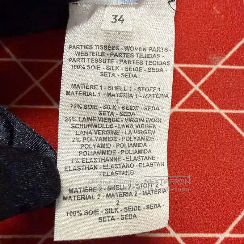 Hermes Hermes Spring/Summer 23 silk blend knitted silk short slee Size XXS / US 00 / IT 34 - 4 Thumbnail