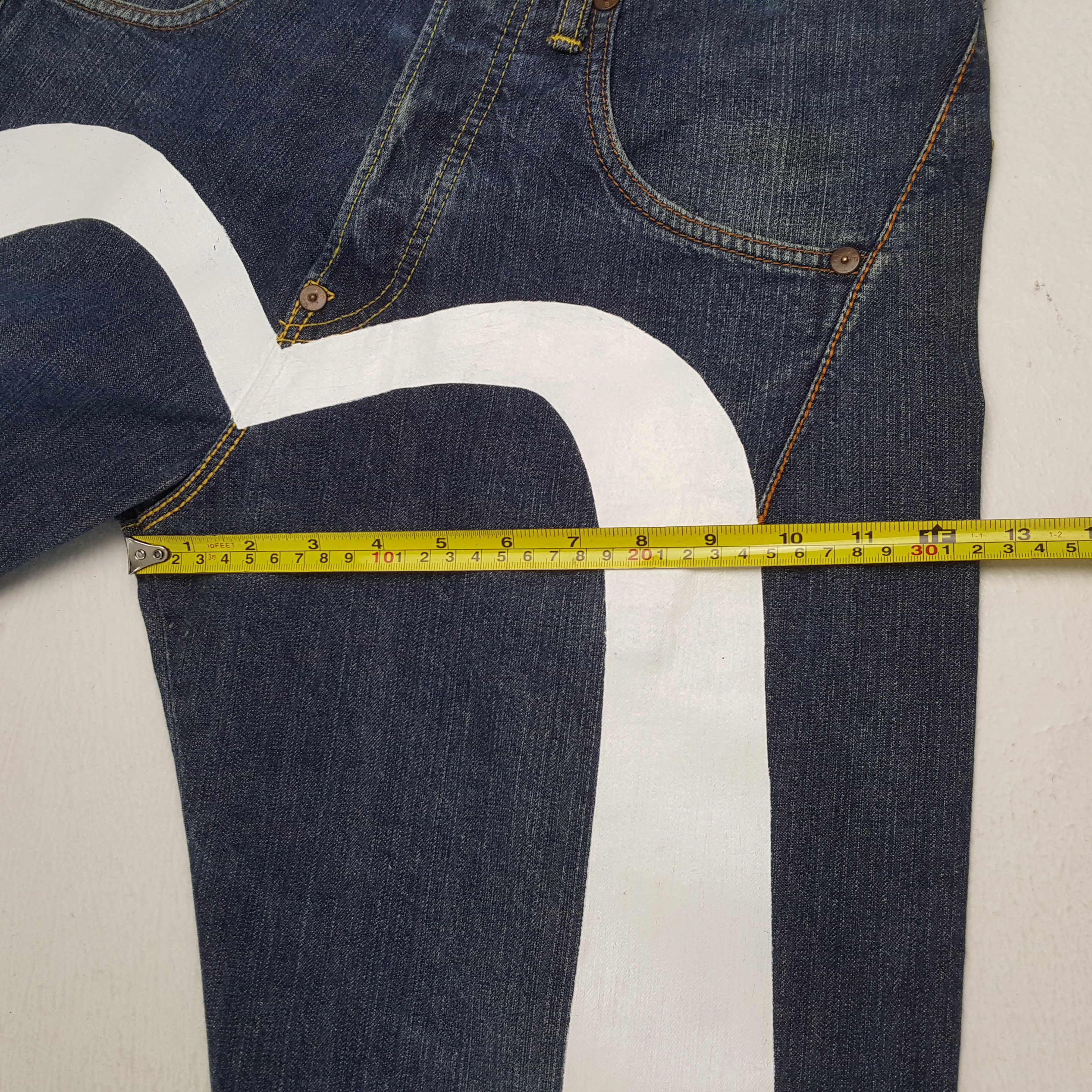 Evisu × Japanese Brand × Vintage Vintage EVISU Japanese Brand Daicock Custom Style Jeans Size US 30 / EU 46 - 9 Thumbnail