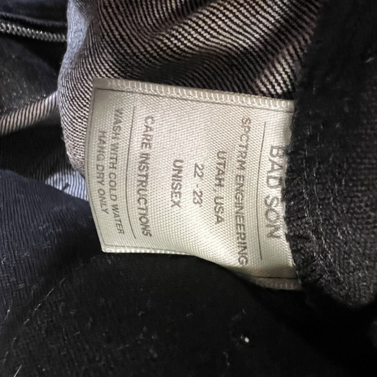Bad Son Circuit Paneled Black Jeans Size US 34 / EU 50 - 6 Thumbnail