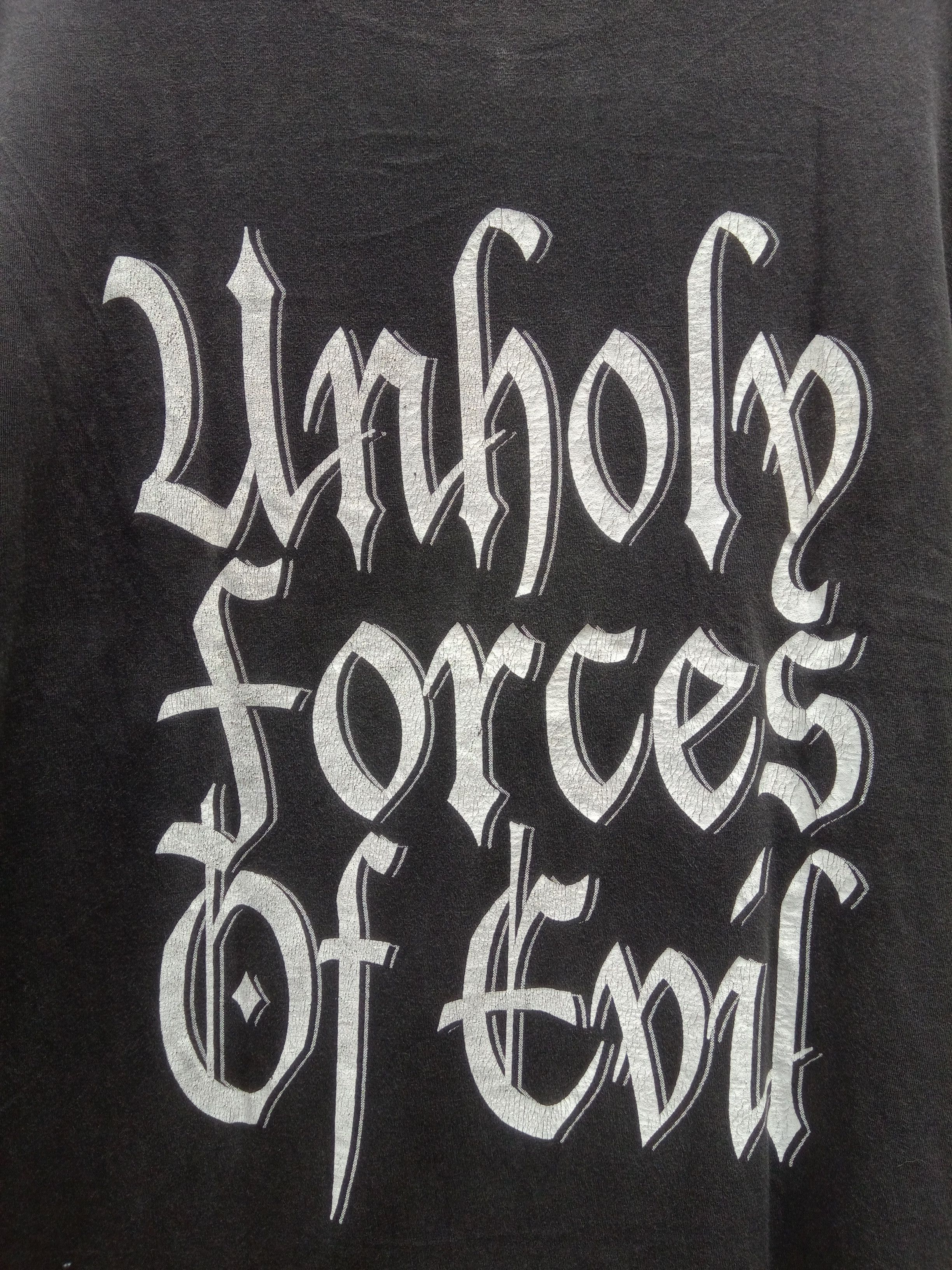Band Tees × Vintage Vintage IMMORTAL unholy forces of evil Size US XL / EU 56 / 4 - 4 Thumbnail