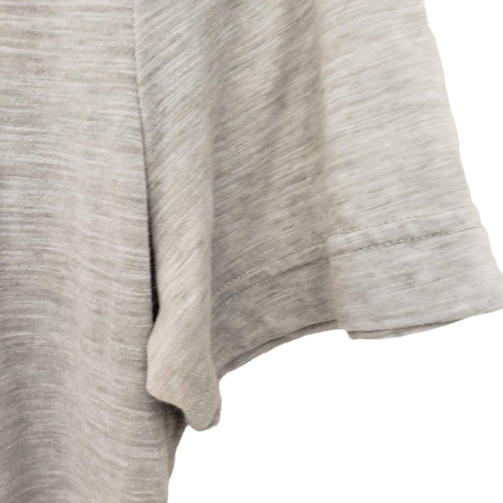Banana Republic Ct195a Ladies Banana Republic Grey scoop-neck T-shirt Med Size M / US 6-8 / IT 42-44 - 3 Thumbnail