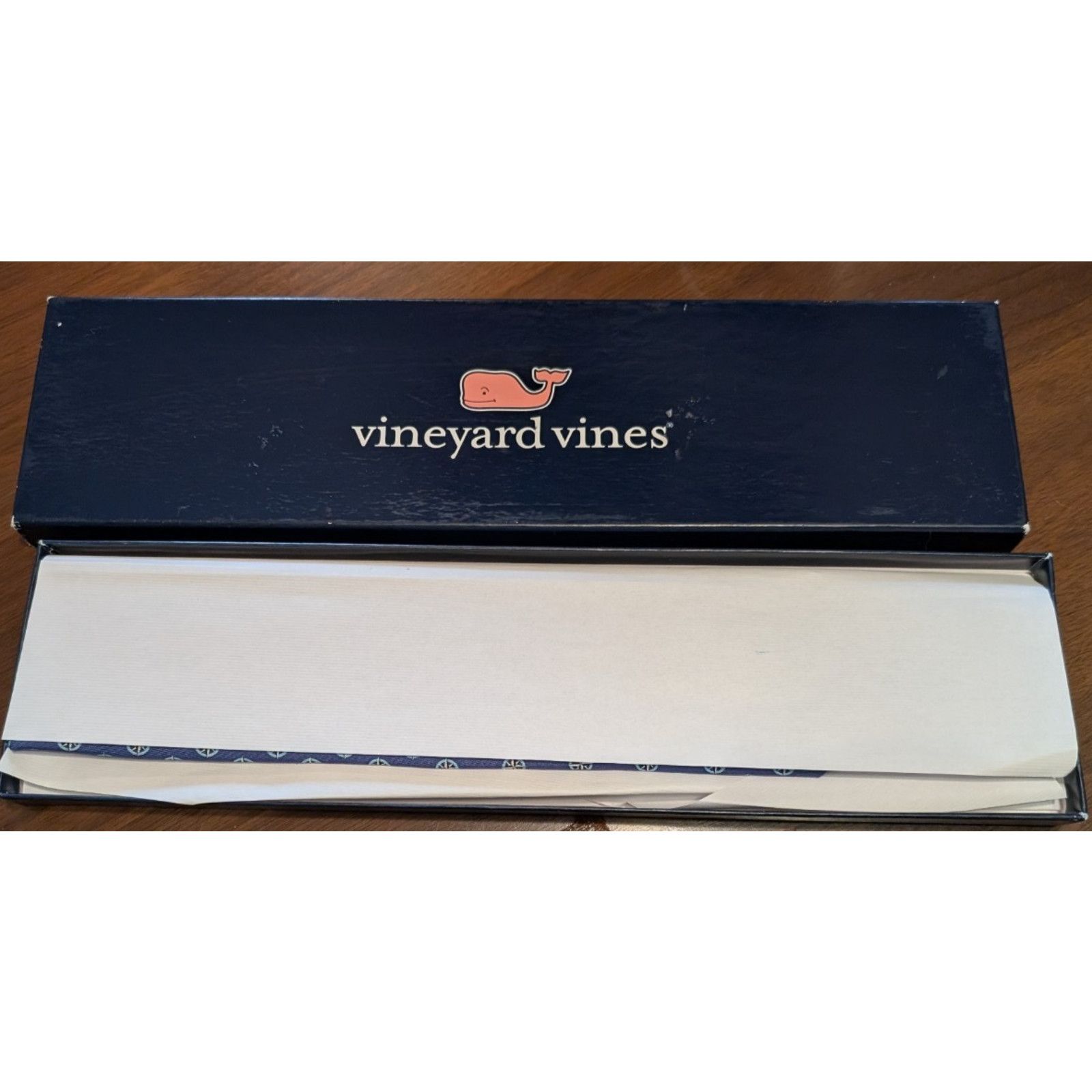 Vineyard Vines Vineyard Vines Custom Collection Men's Blue Multi Silk Tie Size ONE SIZE - 6 Thumbnail