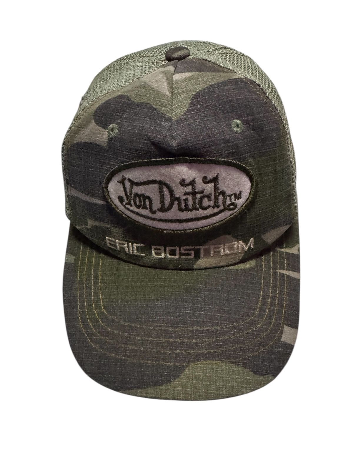 Von Dutch Von Dutch Army Trucker Snapback Cap One Size Size ONE SIZE - 1 Thumbnail