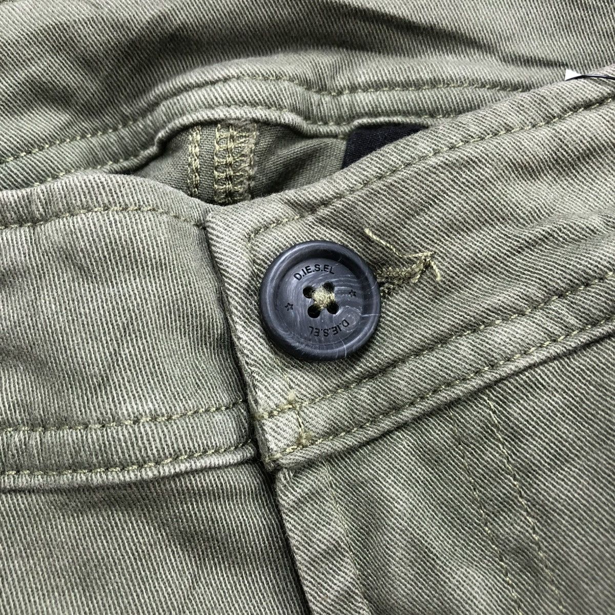 Diesel 2000s Diesel Industry OG Military Cargo Pants Size US 34 / EU 50 - 3 Thumbnail