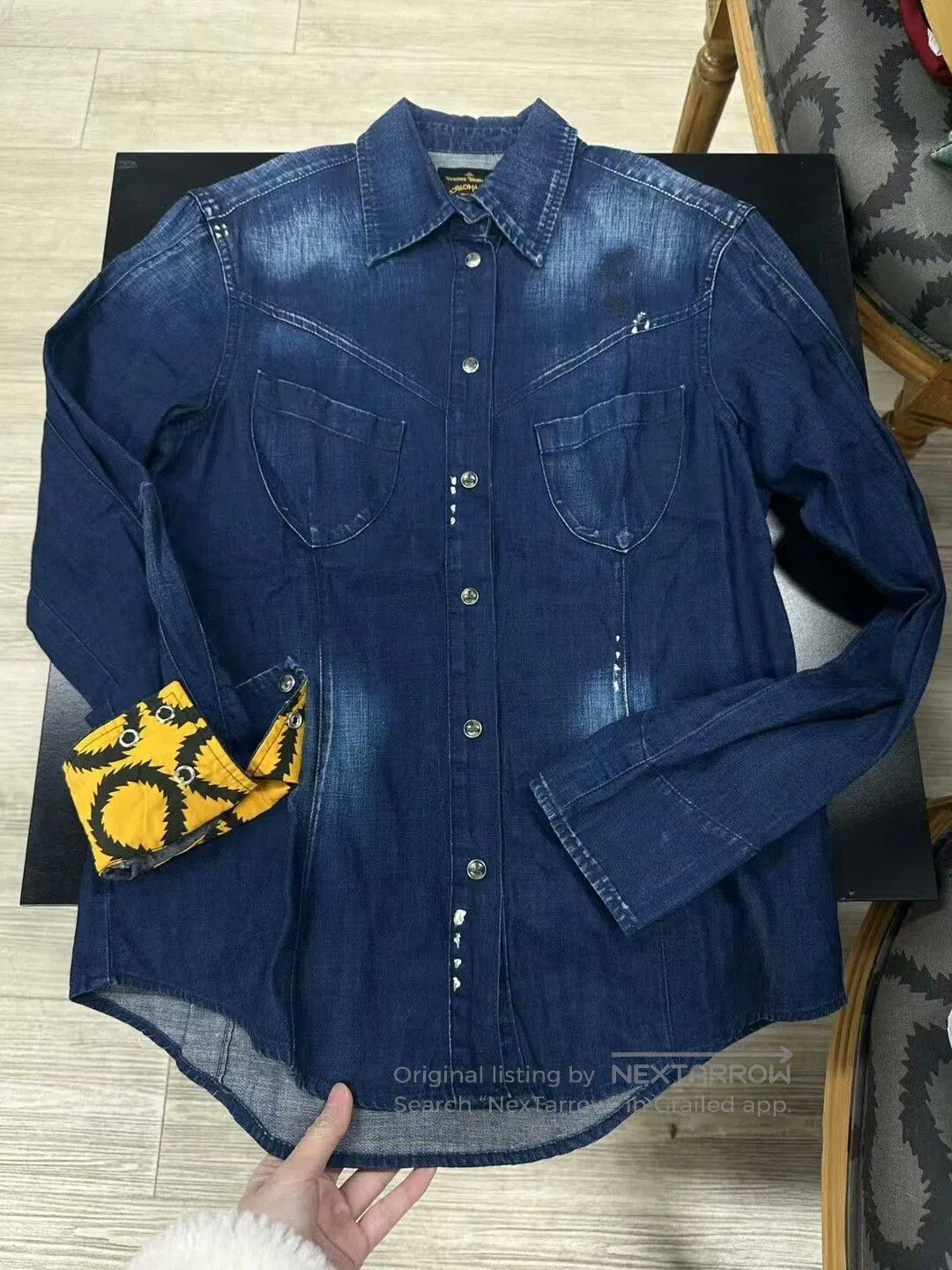 Vivienne Westwood Vivienne Westwood Denim Shirt. Size US M / EU 48-50 / 2 - 1 Thumbnail