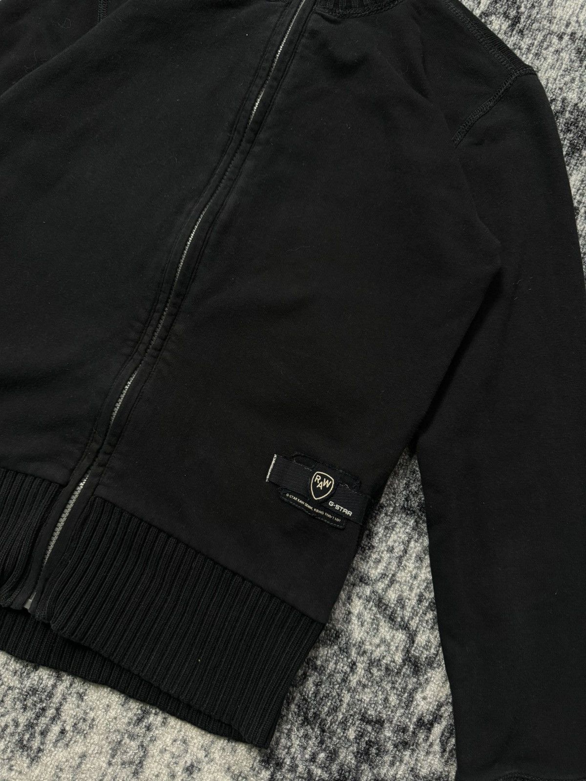 G-Star Vintage G Star Raw Sweater Zip up Mix Vest Knit Ribbed Y2K Size M / US 6-8 / IT 42-44 - 4 Thumbnail