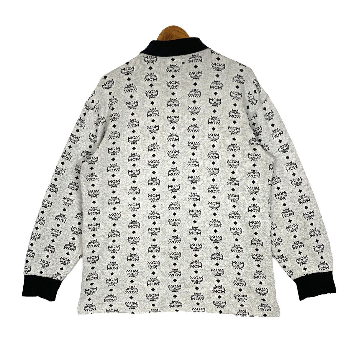 MCM Vintage MCM Legere Full Print Collar Sweatshirt Size M Size US M / EU 48-50 / 2 - 7 Thumbnail