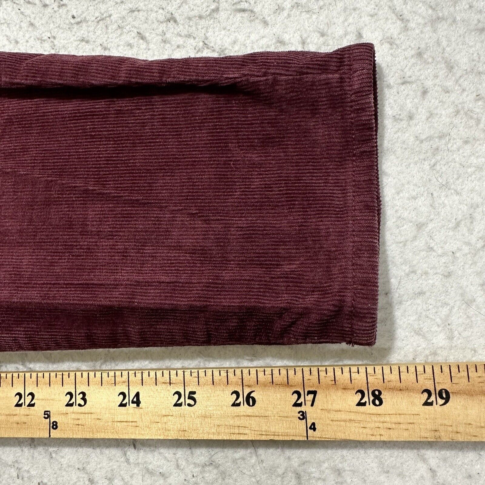 J.Crew J. Crew 28 Corduroy Burgundy Skinny Leg Pants (31 x 28) Size 31" - 13 Thumbnail