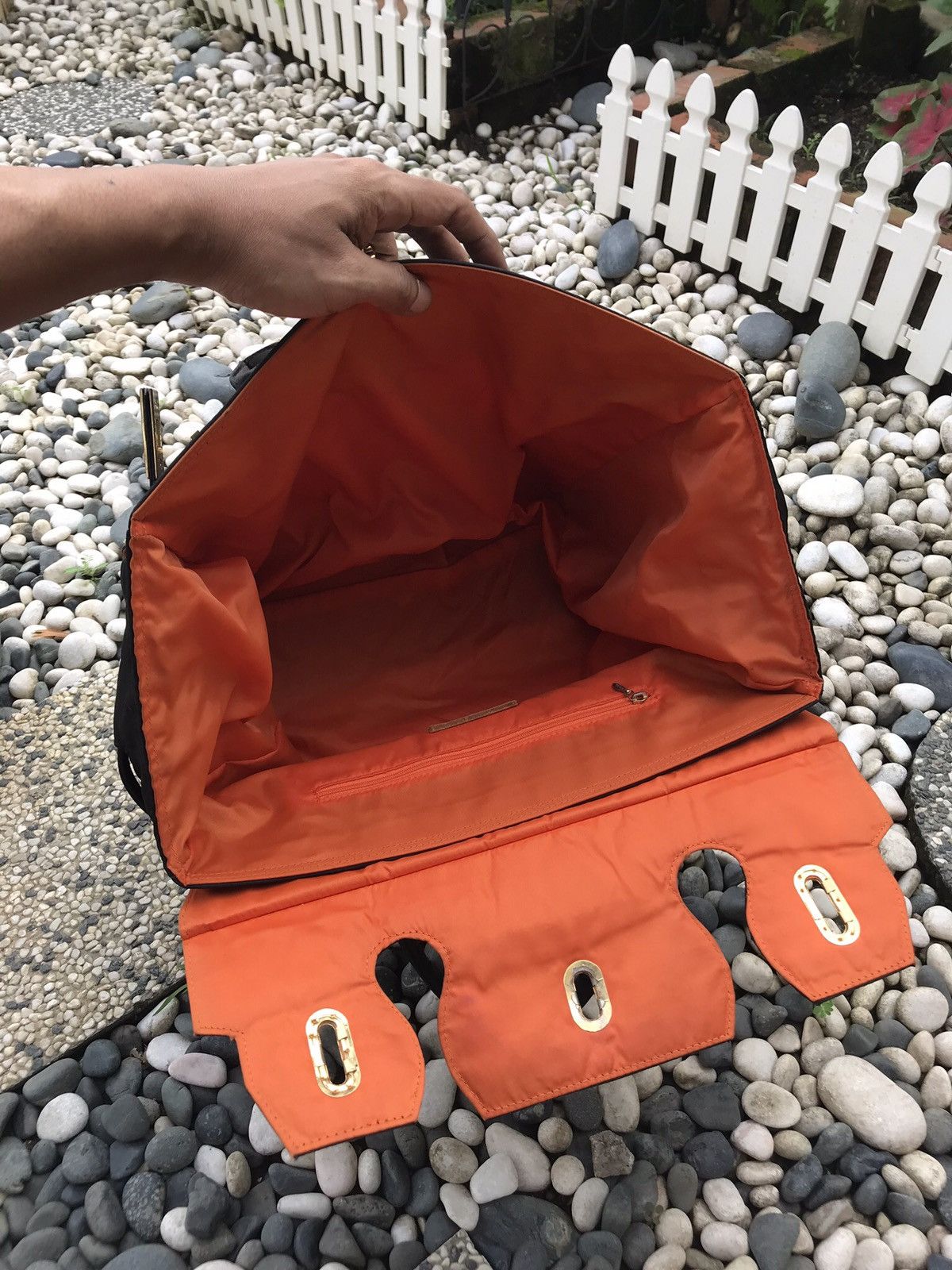 Japanese Brand DEZERT INDUSTRY TYPE HANDBAG HANDMADE 🇯🇵 Size ONE SIZE - 12 Thumbnail