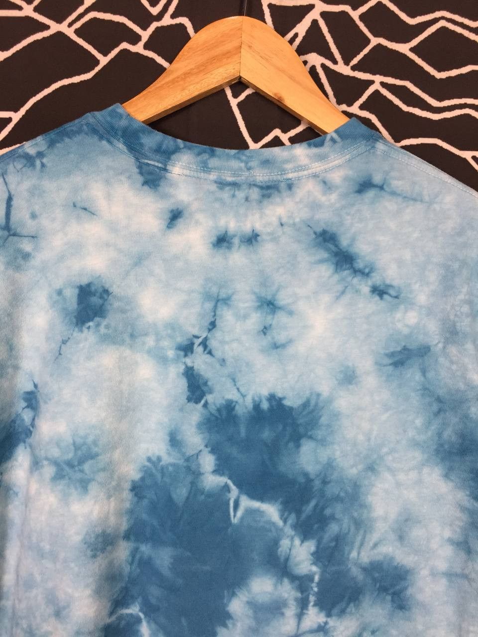 RIPNDIP Rip N Dip Lord Nermal Blue Wash Tie Dye Pocket Tee Size US L / EU 52-54 / 3 - 6 Thumbnail