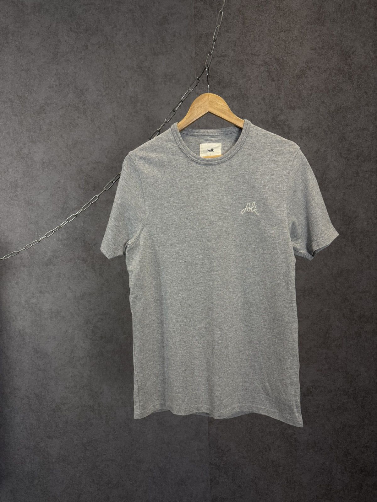 Folk Folk designer logo tee Size US S / EU 44-46 / 1 - 1 Thumbnail