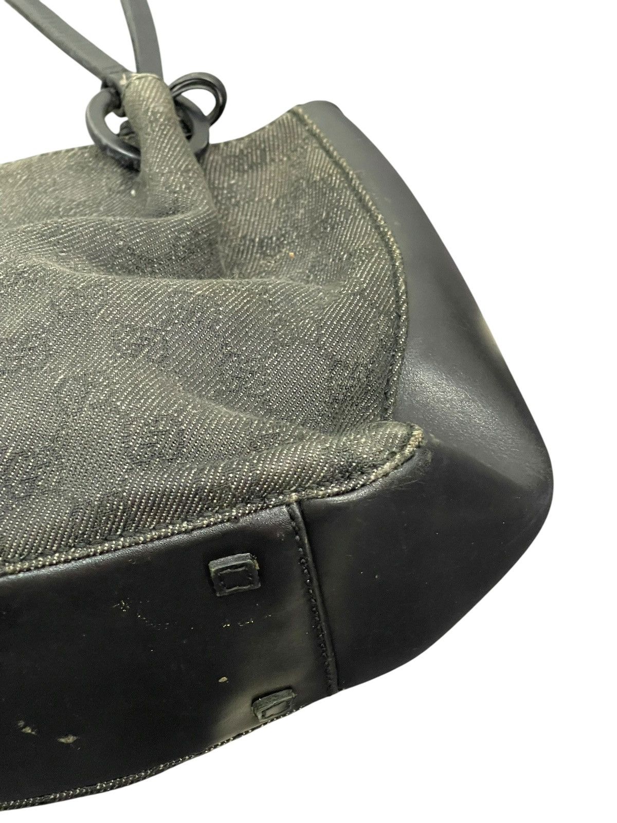 Gucci Leather Cotton Gucci Monogram Hand Bag 1🟩9 Size ONE SIZE - 8 Thumbnail