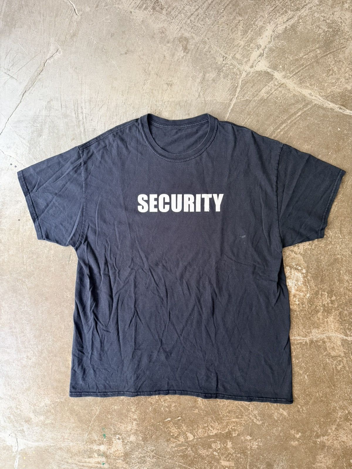 Vintage Vintage SECURITY Tee Balenciaga Kapital Yeezy Entire Studios Size US XL / EU 56 / 4 - 1 Thumbnail