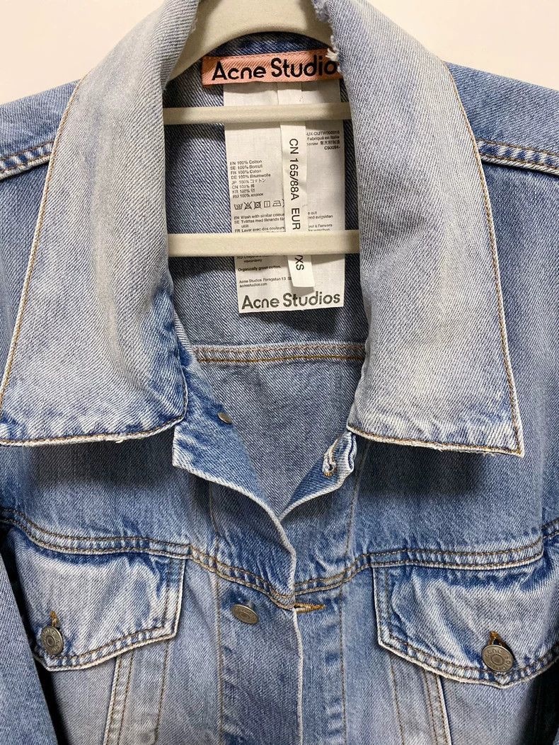 Acne Studios acne studios Loose denim jacket 2502-Nextarrow Size US XS / EU 42 / 0 - 2 Thumbnail