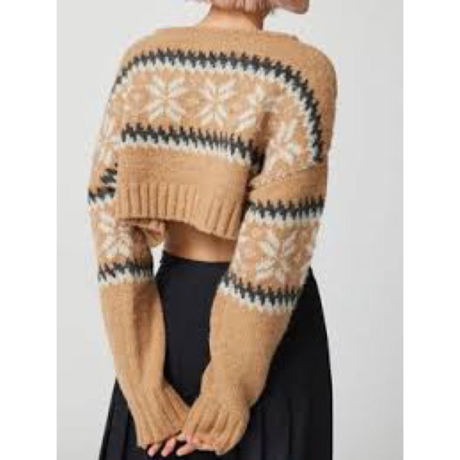 Urban Outfitters Urban Outfitters Cropped Fair Isle Sweater M Size M / US 6-8 / IT 42-44 - 15 Thumbnail