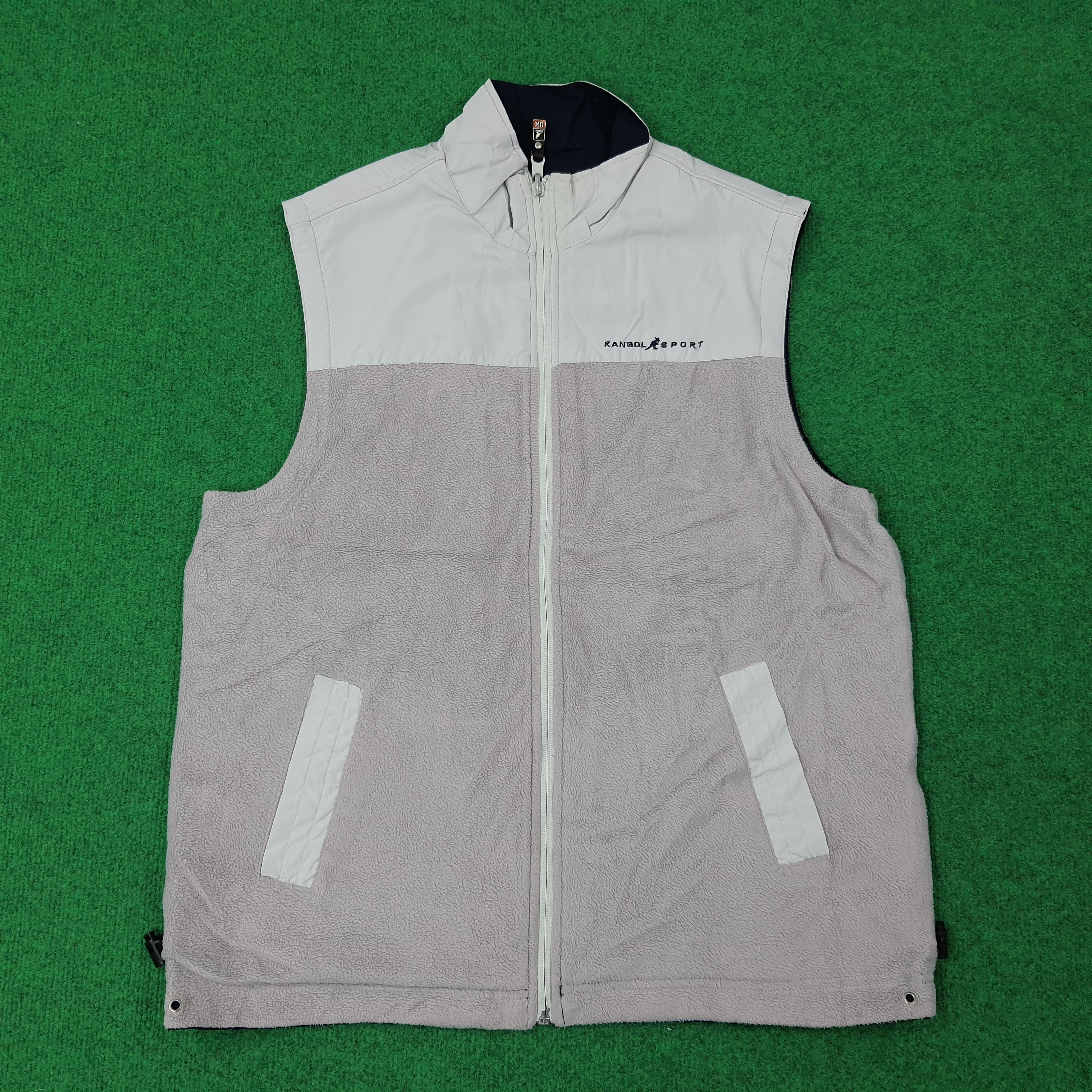 Kangol Vintage KGSP Kangol Sports Reversible Fleece Vests C267N9 Size US M / EU 48-50 / 2 - 3 Thumbnail