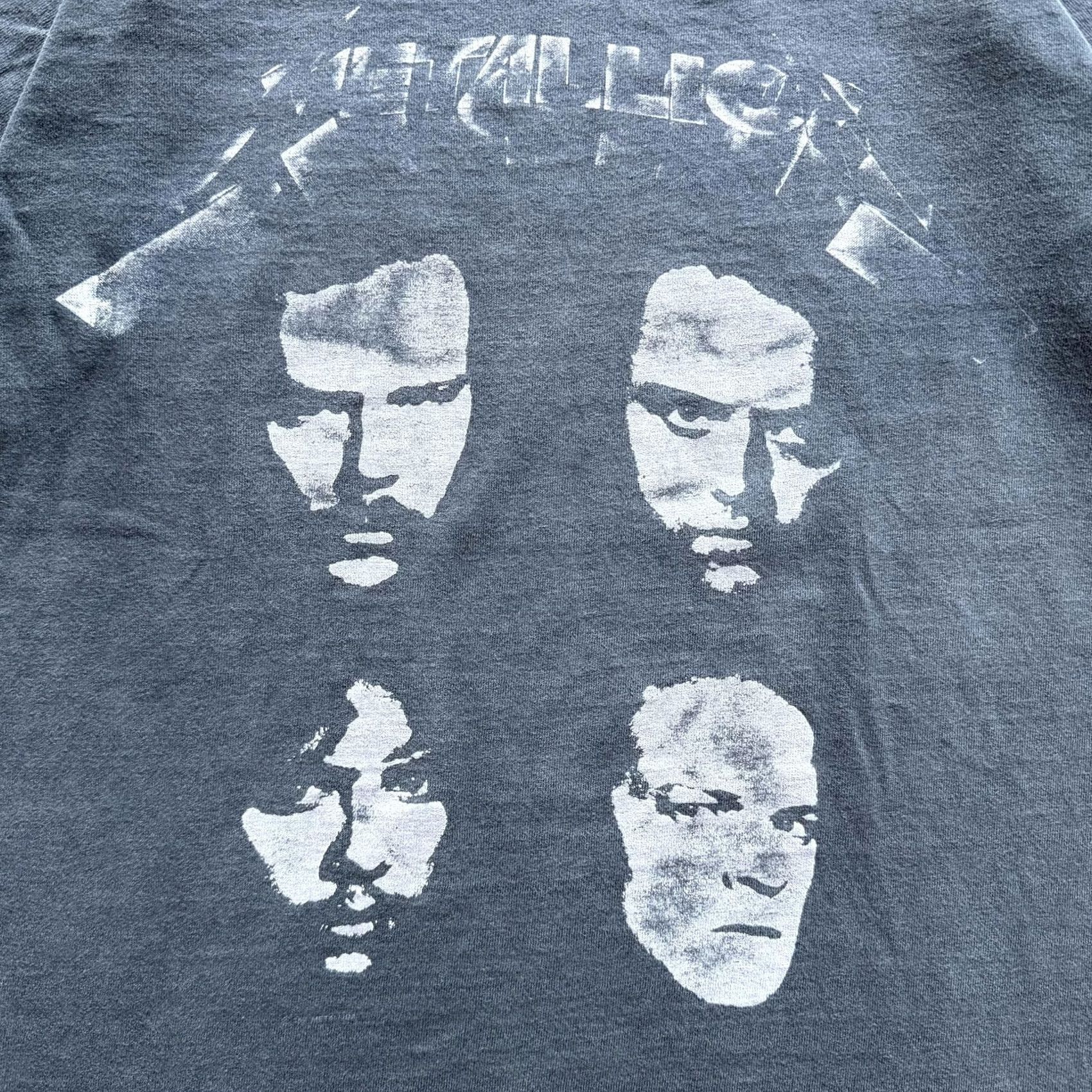 Vintage VINTAGE Metallica Shirt M Gray 1991 Tour Brockum Band Tee Mens Medium Short Sleeve Graphic Print Crew Neck Rock Music 90s Size US M / EU 48-50 / 2 - 4 Thumbnail
