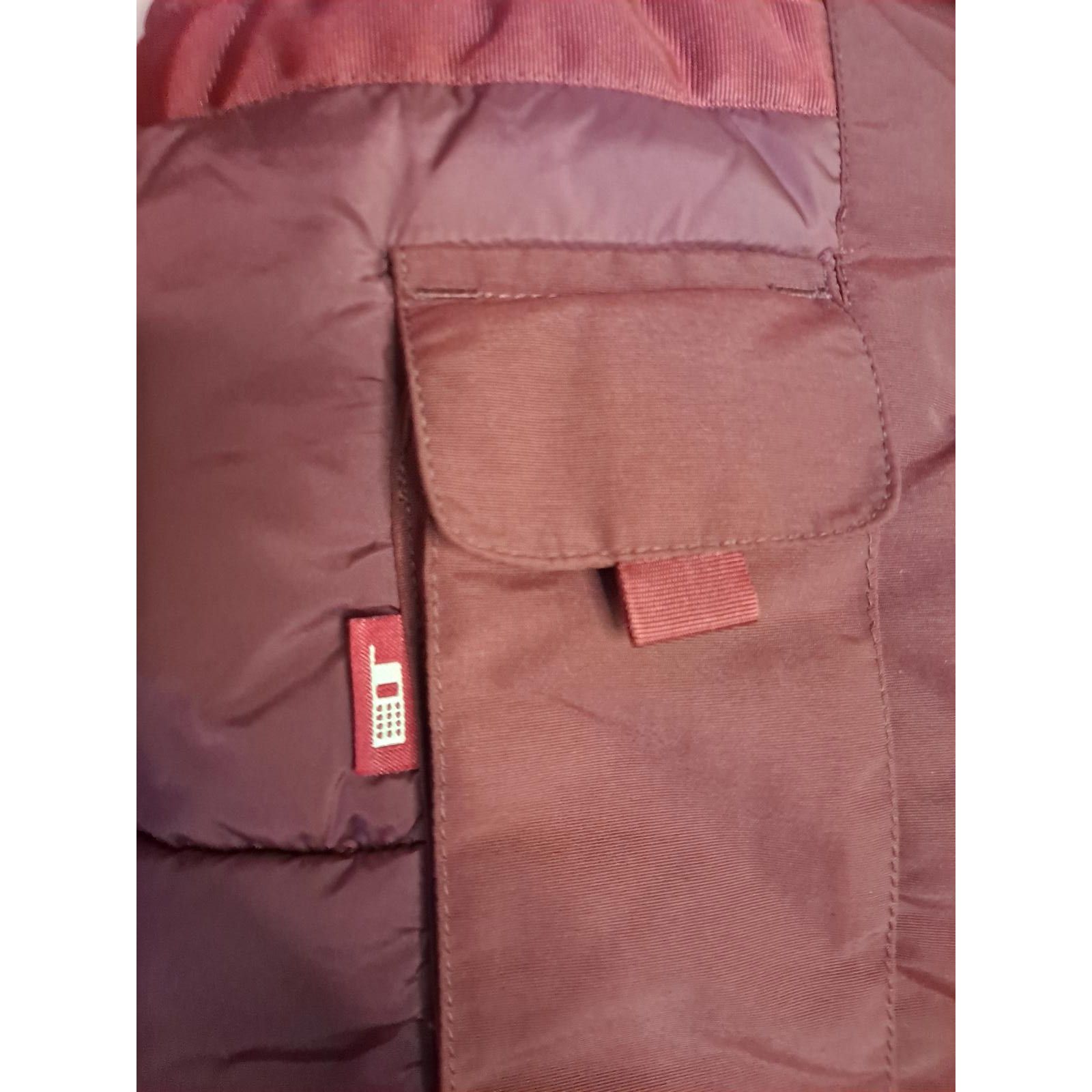 L.L. Bean L.L. Bean Maroon Winter Coat With Lots of Pockets and Remova Size US XL / EU 56 / 4 - 7 Thumbnail