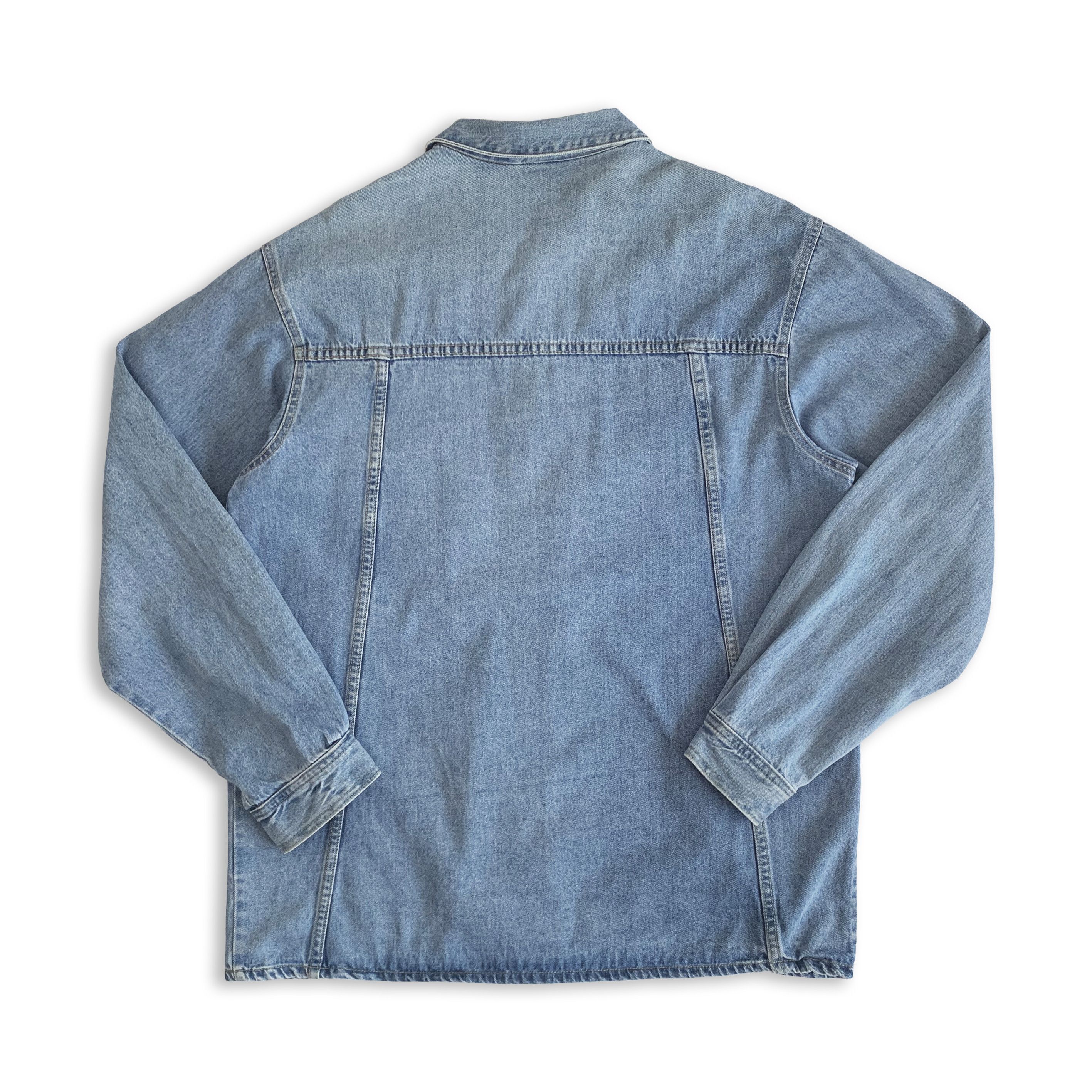 Karl Kani Vintage 90s KARL KANI Jacket Jeans Denim 2pac Tupac Hip Hop Size US M / EU 48-50 / 2 - 3 Thumbnail