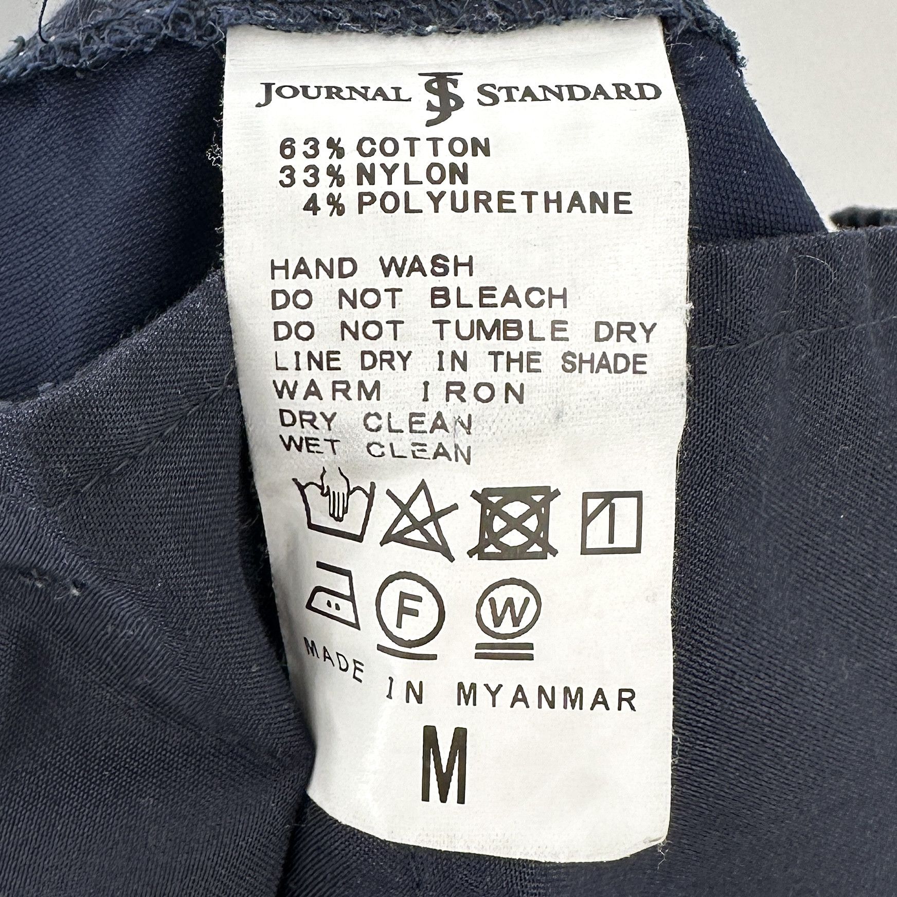 Journal Standard Navy Blue Buckled Casual Pants Size US 28 / EU 44 - 7 Thumbnail