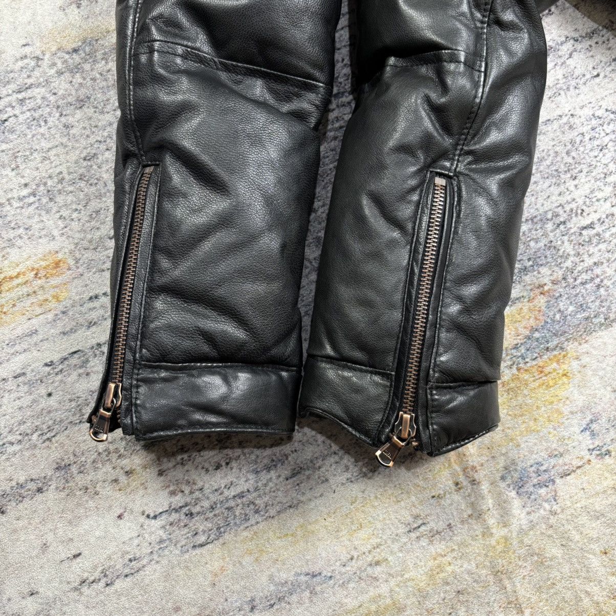 Tornado Mart Tornado mart fur hood puffer riders leather jacket Size US M / EU 48-50 / 2 - 7 Thumbnail
