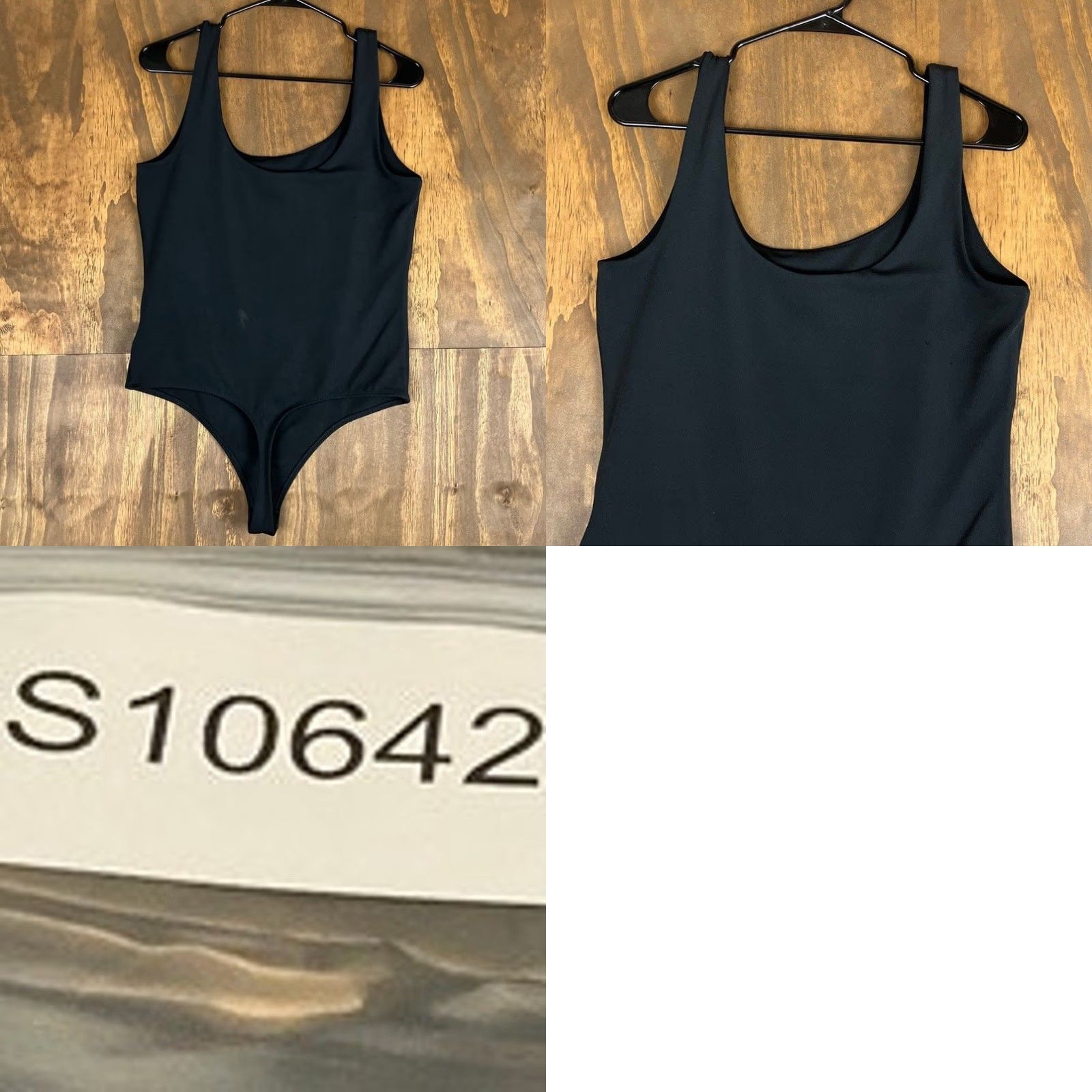 Express **Womens Black Bodysuit Express High Compression L Stretch Scoop Neck** User: **Express Women's Black Bodysuit High Compression L Stretch Scoop Neck** Size L / US 10 / IT 46 - 8 Thumbnail