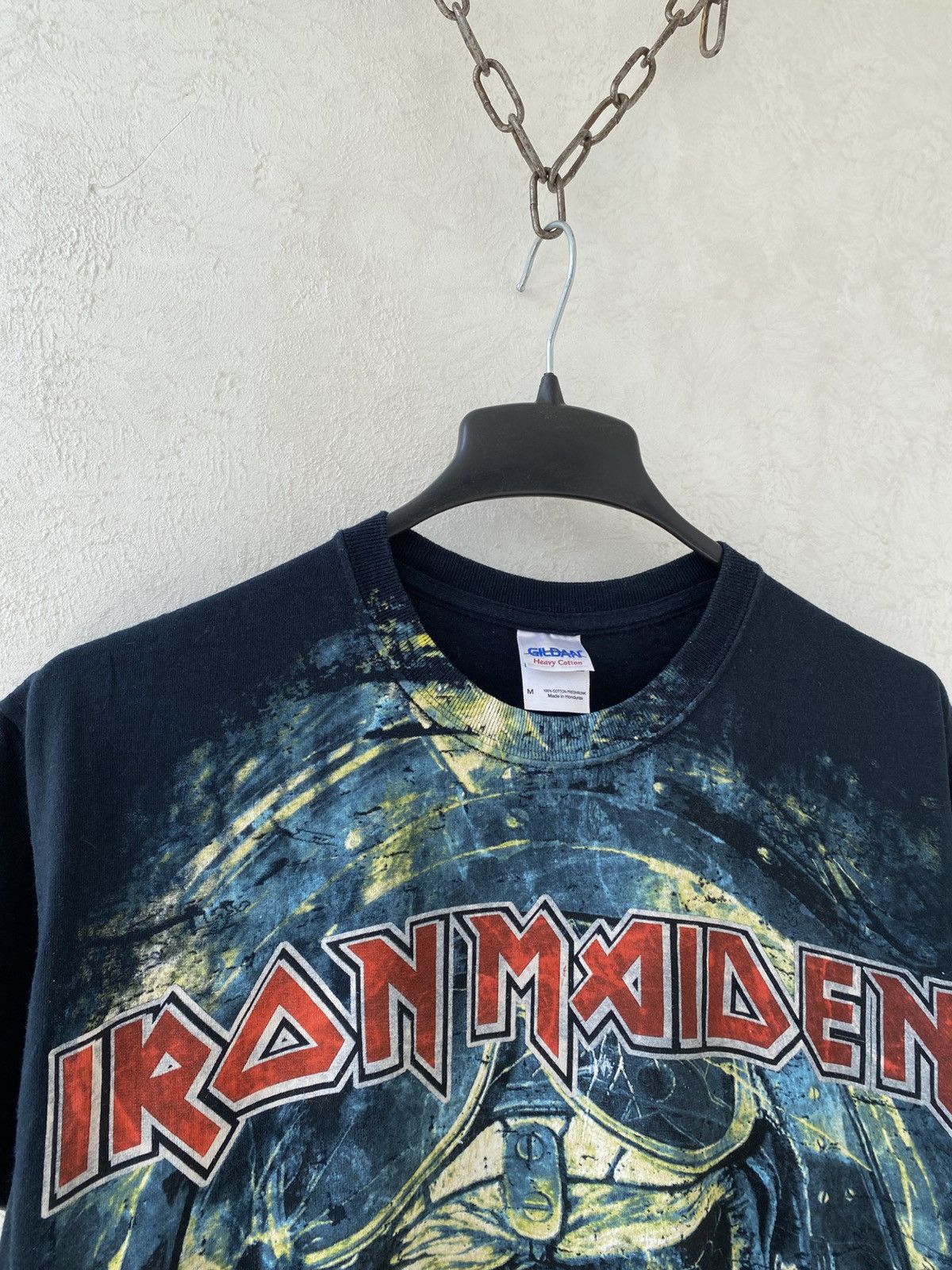 Vintage Vintage Iron Maiden Aces High Band Graphic Print T Shirt M Size US M / EU 48-50 / 2 - 5 Thumbnail