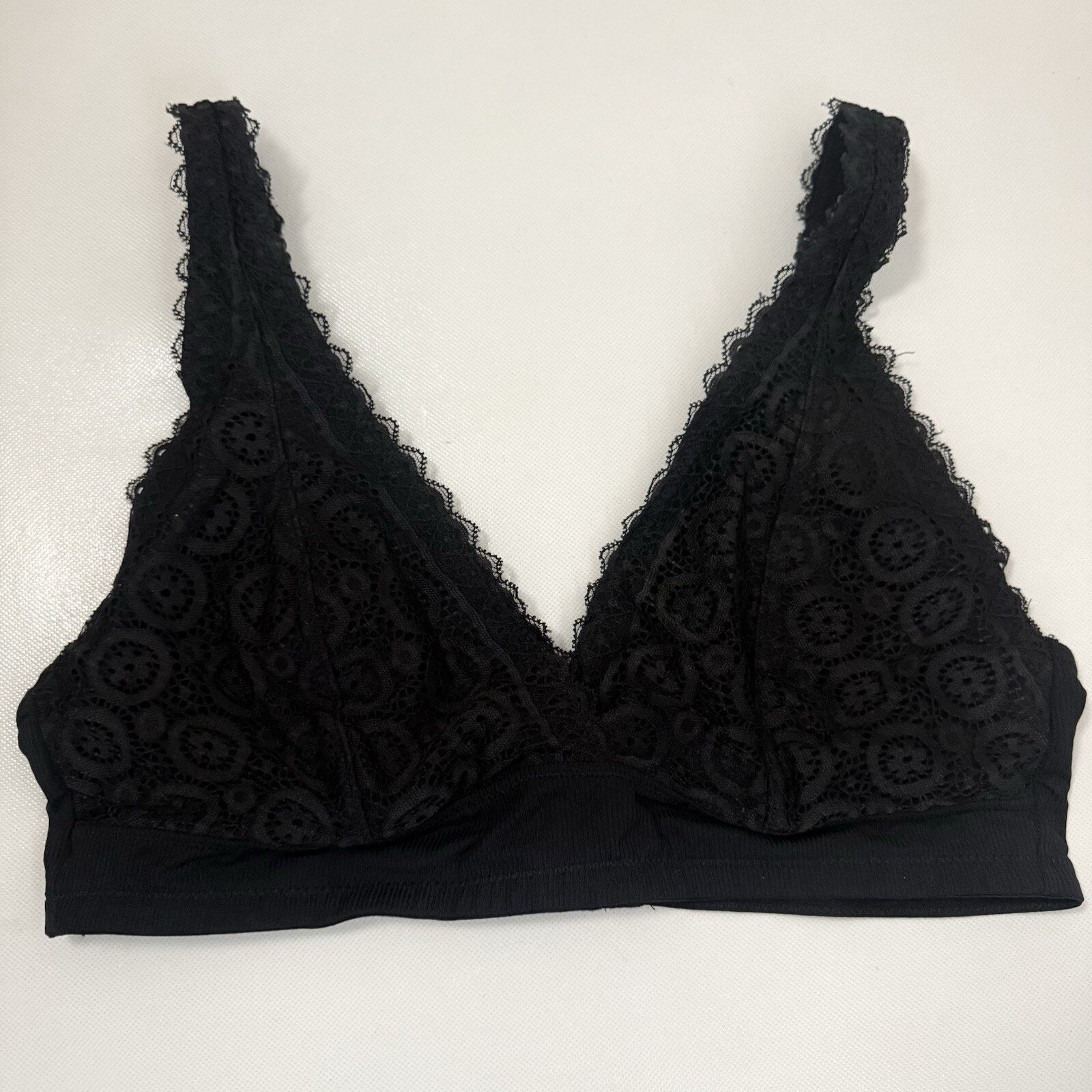 Other SO Bra Convertible Bralette Blk Lace Pretty Feminine Size ONE SIZE - 1 Thumbnail