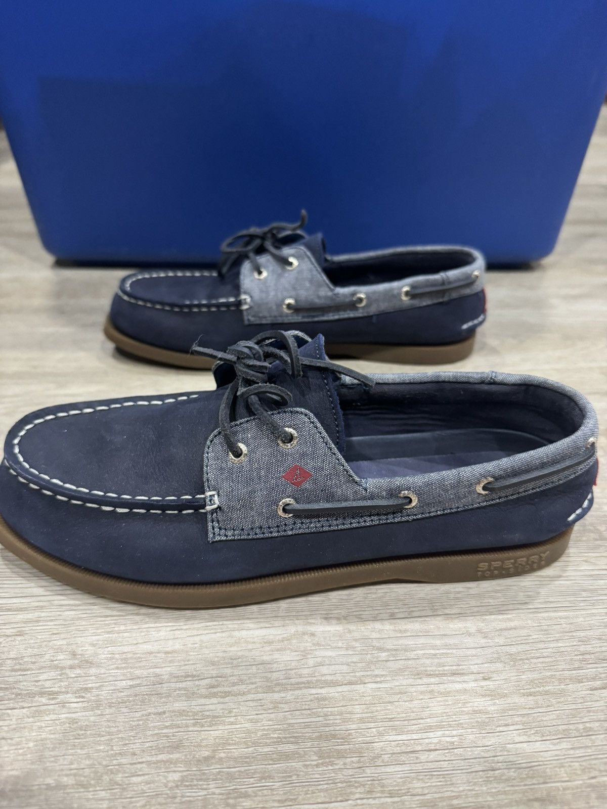 Vineyard Vines Vineyard Vines X Sperry Navy Blue Size US 7 / EU 40 - 2 Thumbnail