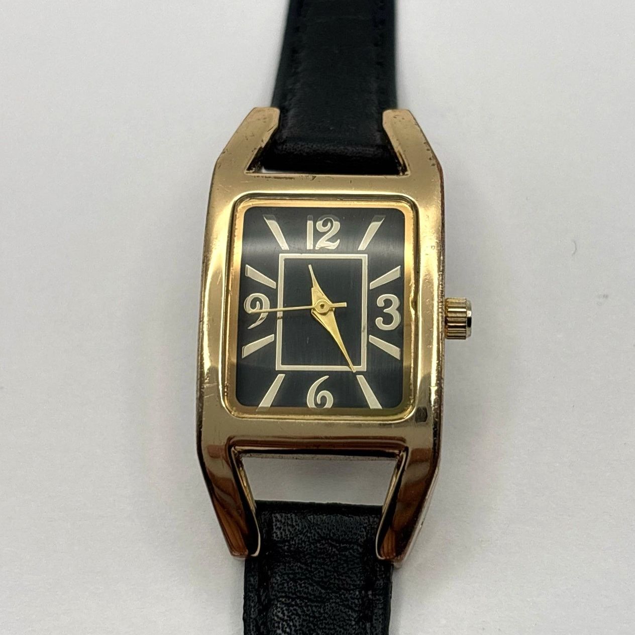 Other 90s Gold & Black Watch Size ONE SIZE - 3 Thumbnail