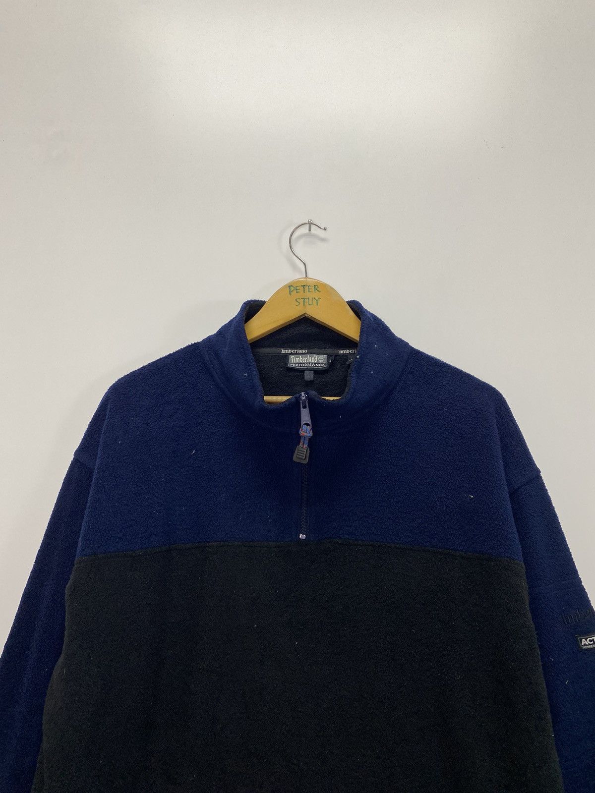 Timberland × Vintage Vintage Timberland half zipper Size US L / EU 52-54 / 3 - 6 Thumbnail