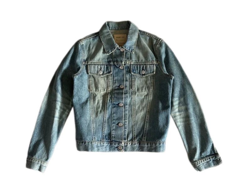 Helmut Lang HELMUT LANG size40 Perfectly dyed denim jacket Size US XS / EU 42 / 0 - 1 Thumbnail