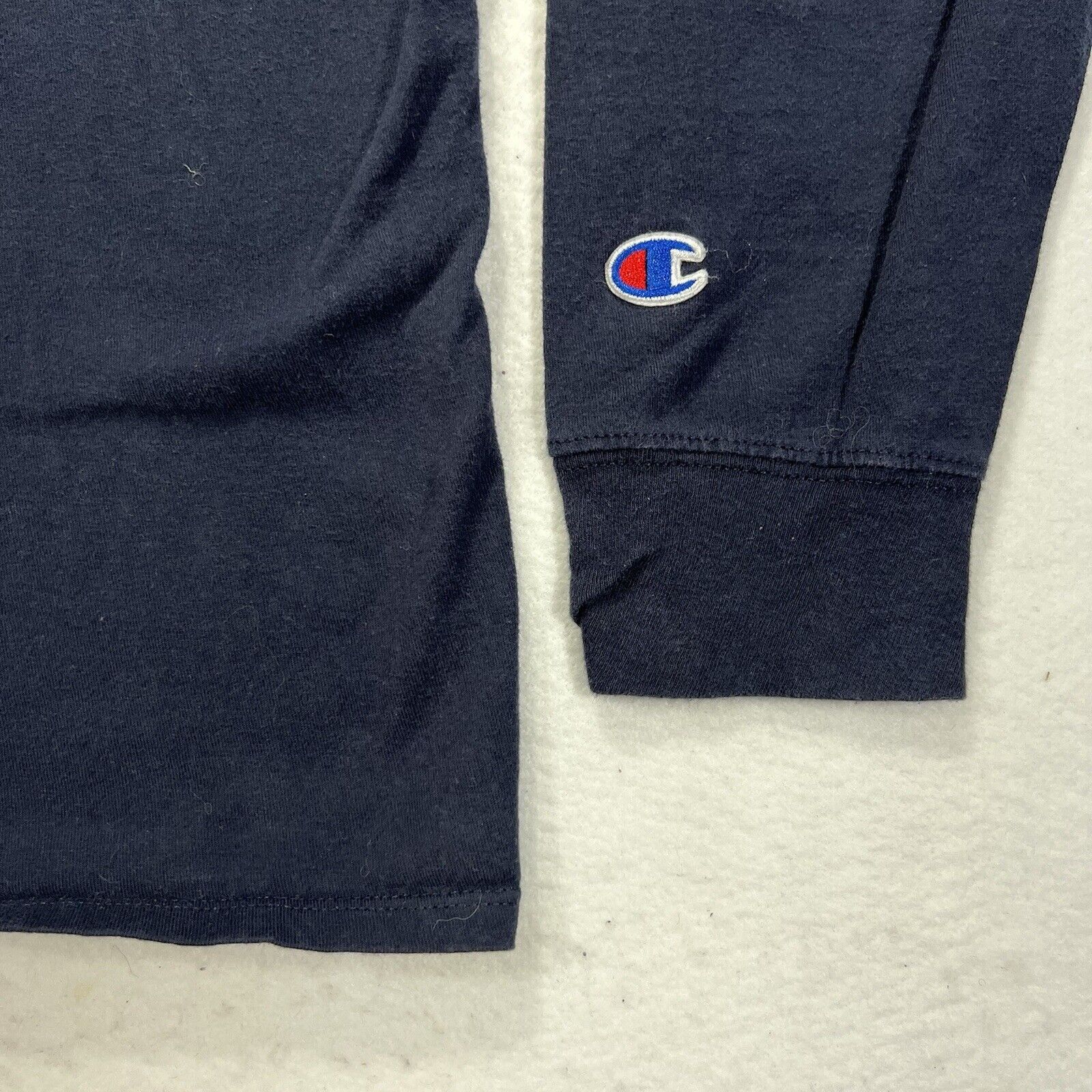 Champion Champion Athleticwear Navy Blue Cotton Graphic T Shirt Size US XL / EU 56 / 4 - 5 Thumbnail